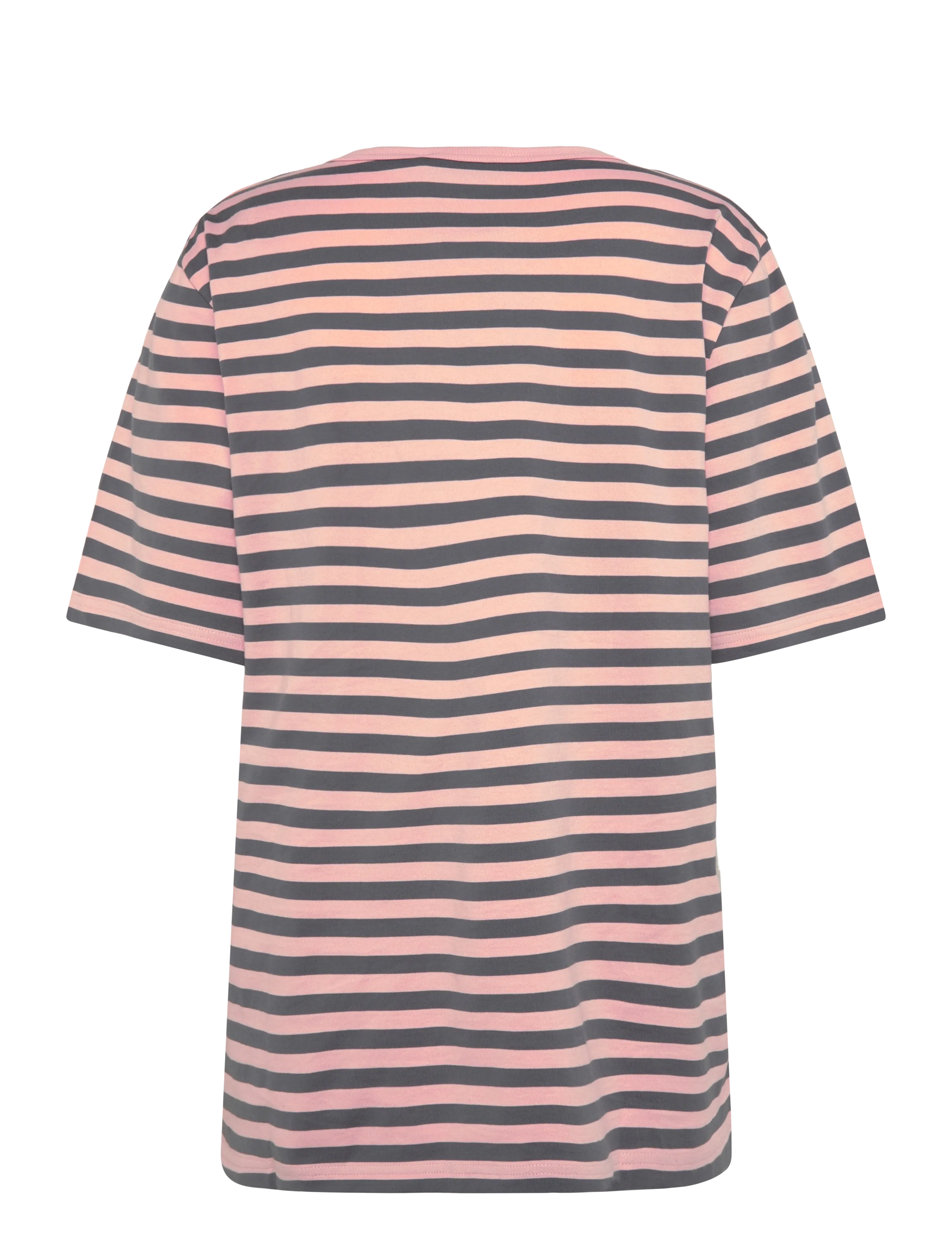 Marimekko - TASARAITA UNISEX UNIKKO SS - light pink, dark grey - 2