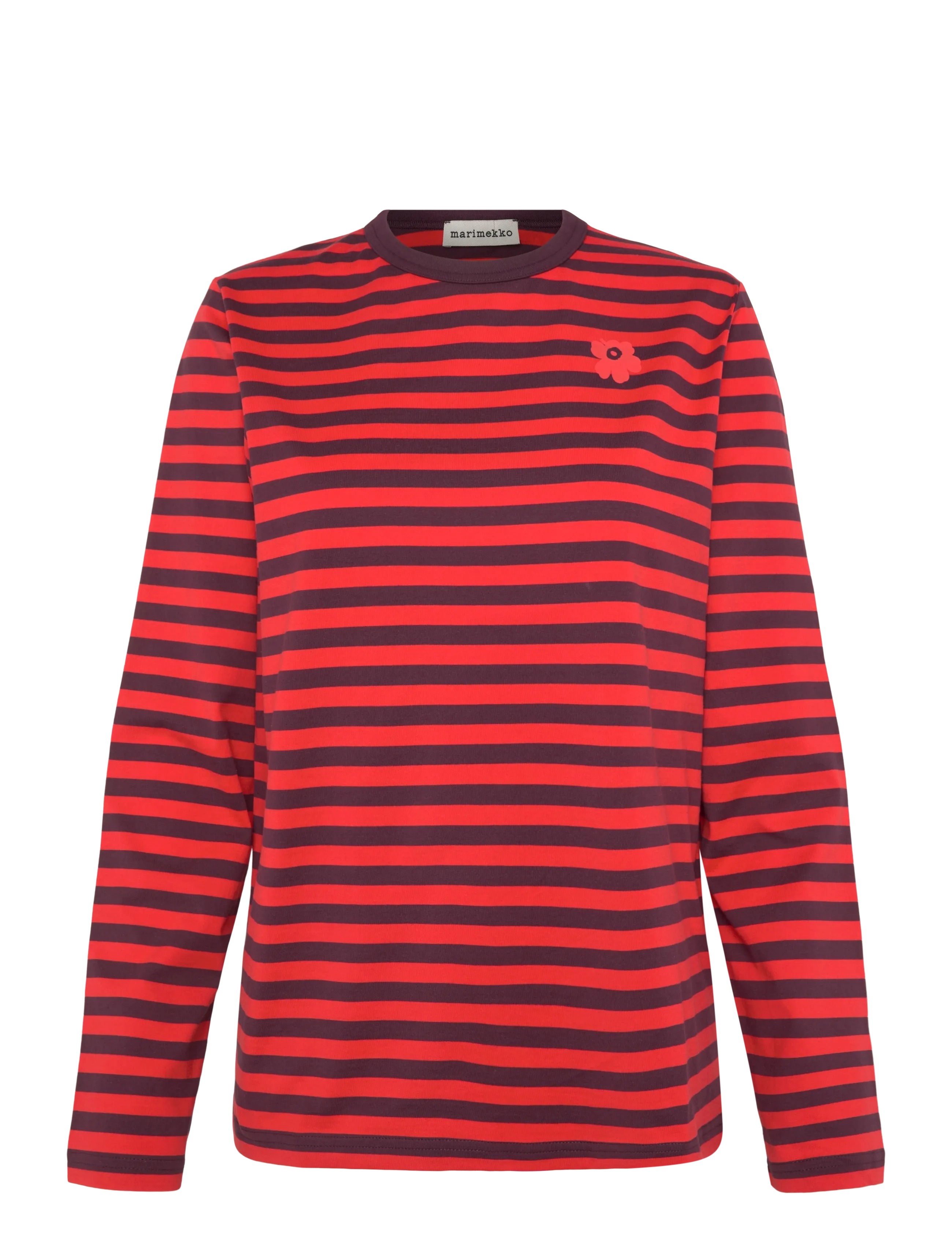 Marimekko TASARAITA UNIKKO LS - Modetrends - WINE RED, RED / red