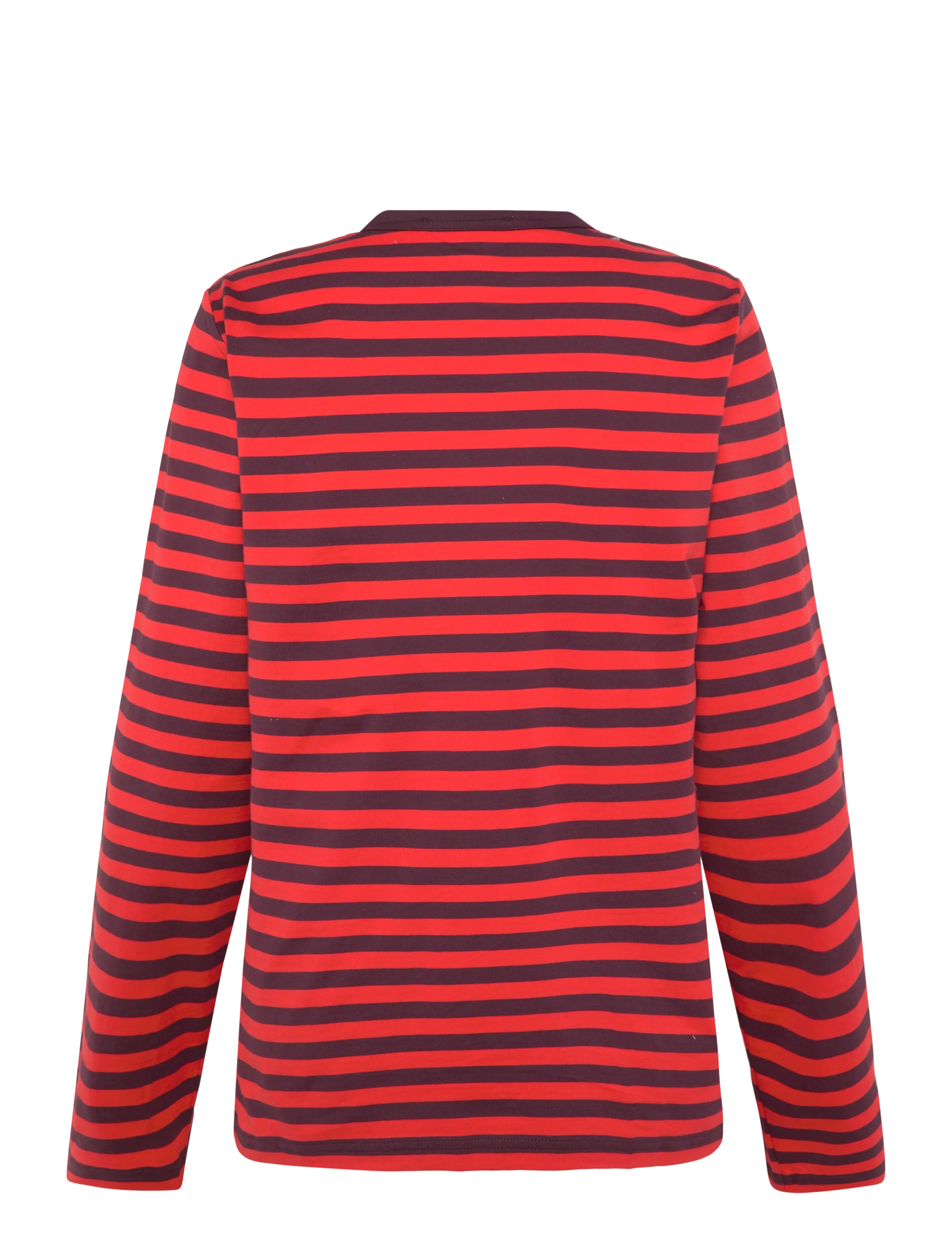 Marimekko - TASARAITA UNIKKO LS - wine red, red - 2