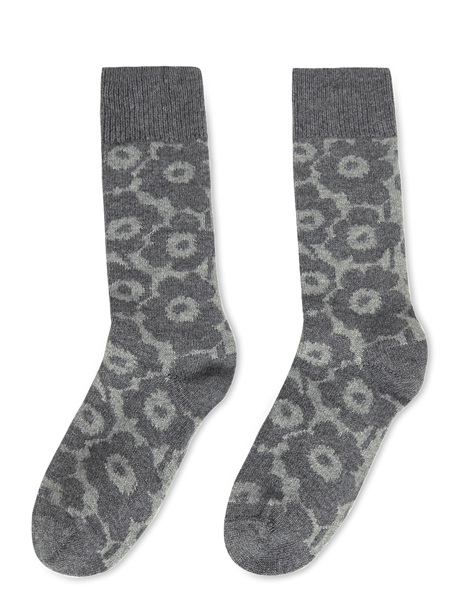 Marimekko - ORAS UNIKKO - vanliga strumpor - grey, light grey - 1
