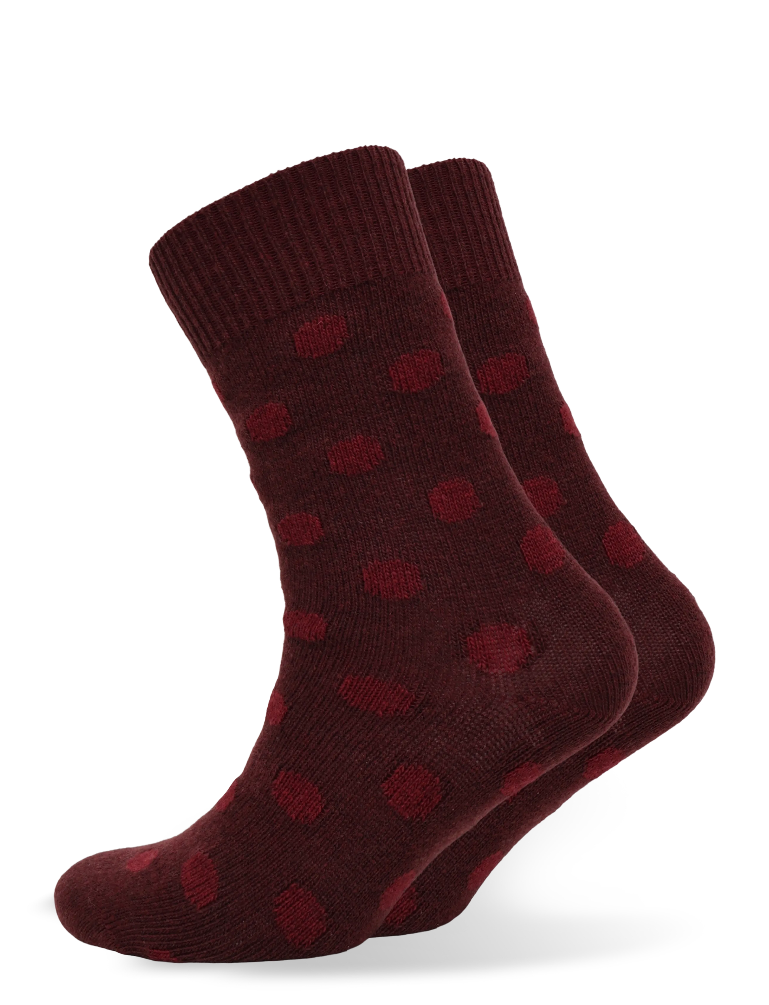 Marimekko JUURI PALLO - Parastas zeķes - WINE RED, RED / burgundy