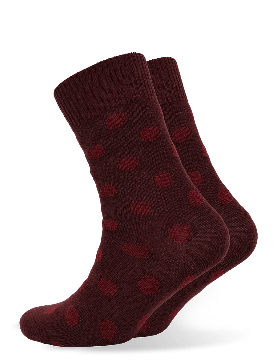 Marimekko - JUURI PALLO - vanliga strumpor - wine red, red - 0