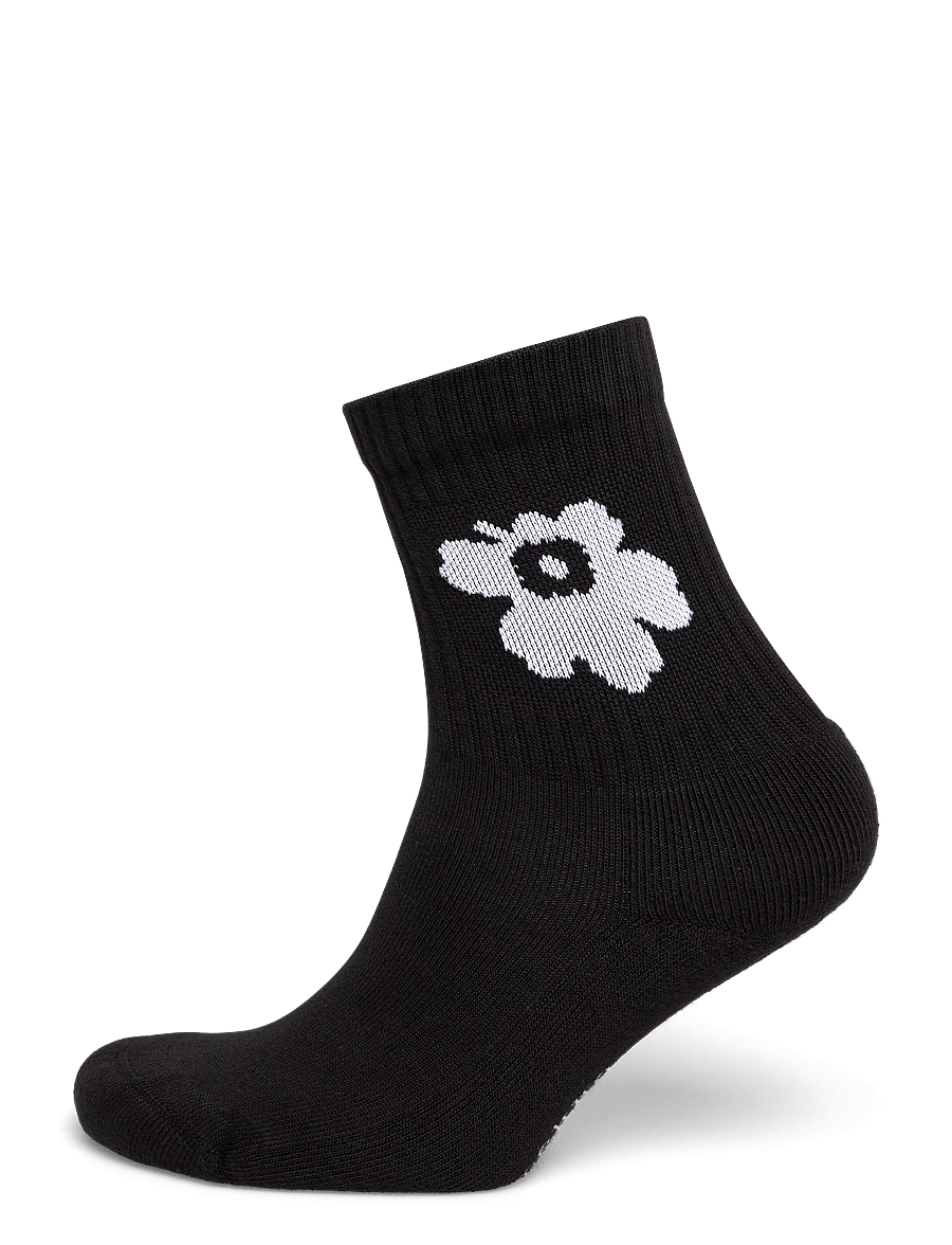Marimekko - PUIKEA UNIKKO - normale socken - black, white - 0
