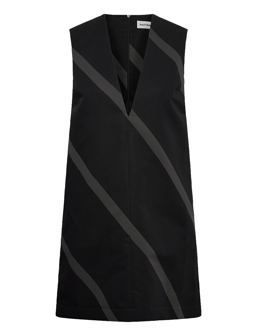 Marimekko - KIURU BASSO - short dresses - black, dark grey - 1