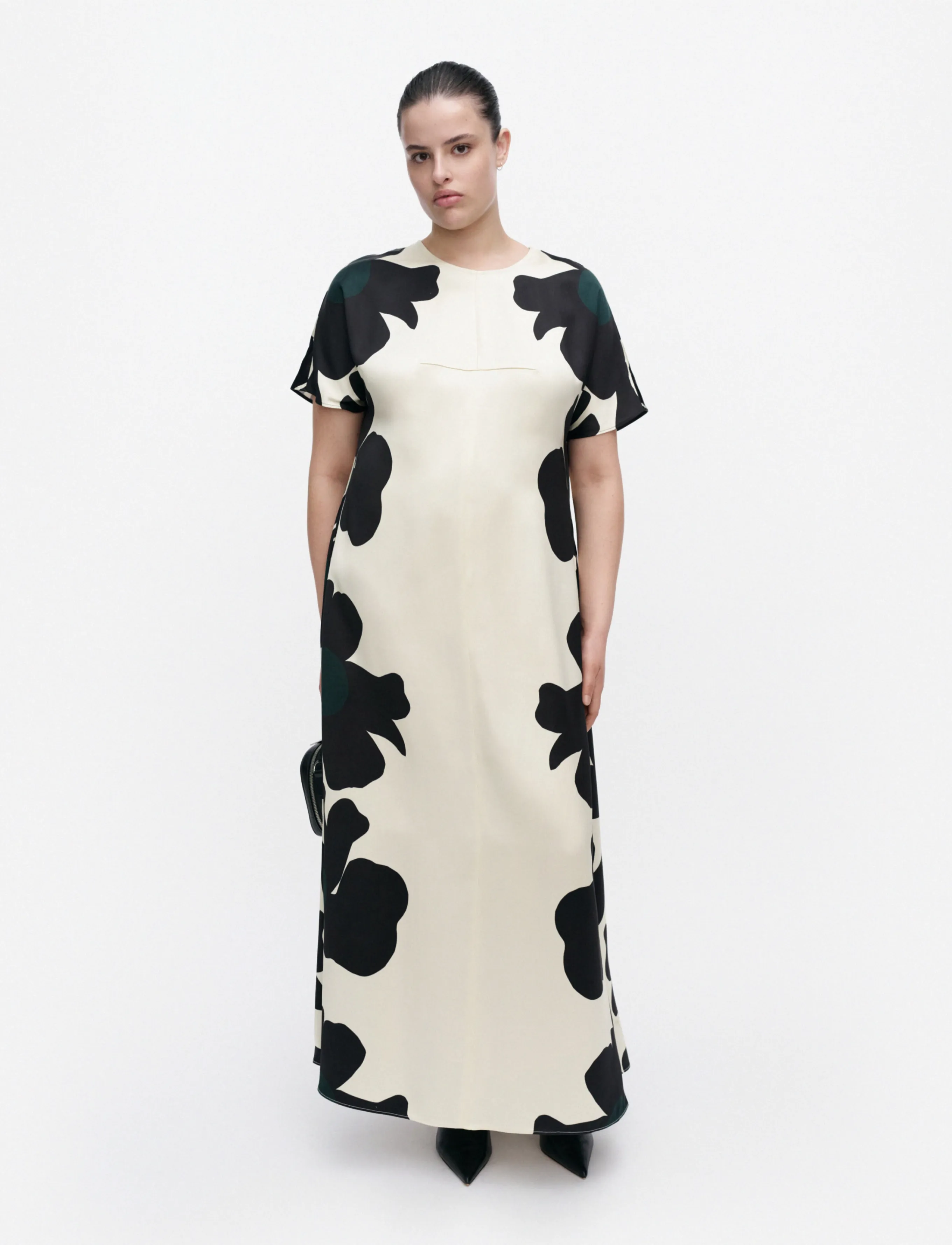 Marimekko KOHTALO LOSSI - Kleidung - L. YELLOW, DK. GREY, DK. GREEN / yellow