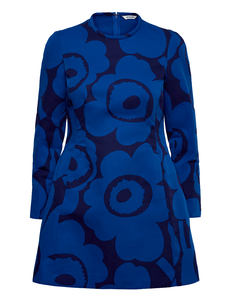 Marimekko - MELKEIN UNIKKO - korte kjoler - dark blue, blue - 1