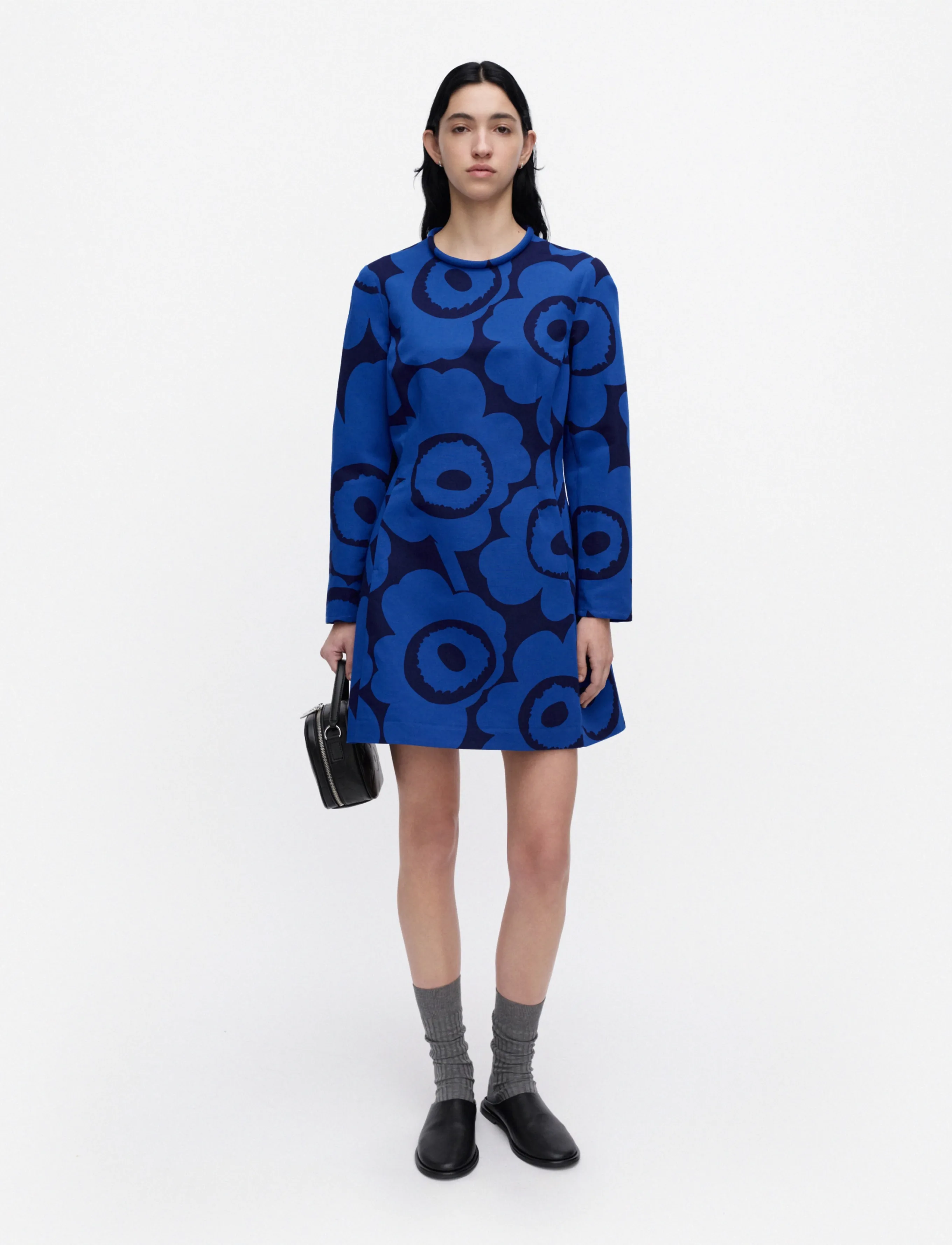 Marimekko MELKEIN UNIKKO - Korte kjoler - DARK BLUE, BLUE / blue