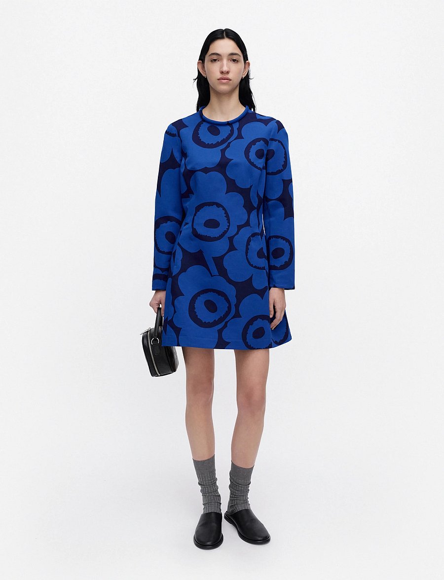 Marimekko - MELKEIN UNIKKO - korte kjoler - dark blue, blue - 0