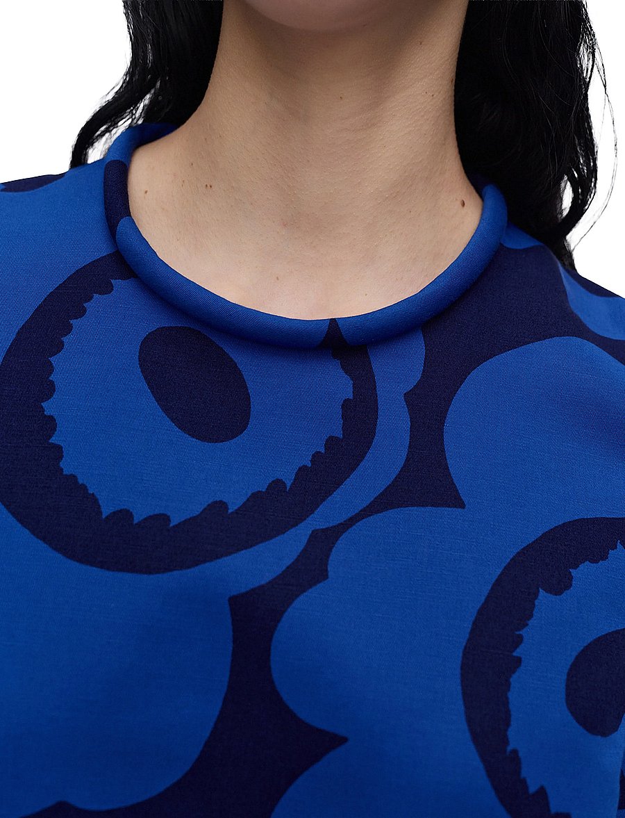 Marimekko - MELKEIN UNIKKO - korte kjoler - dark blue, blue - 3