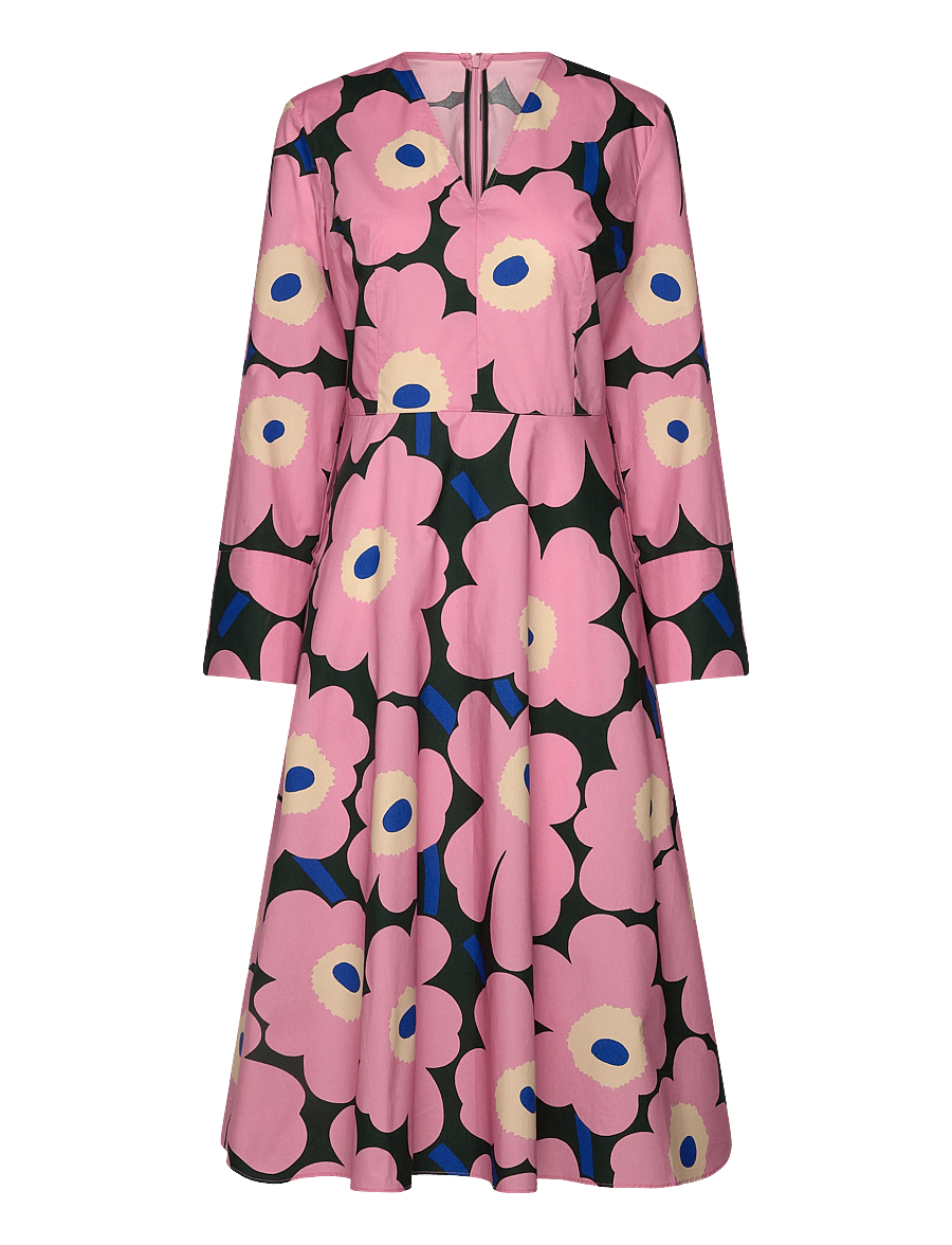 Marimekko - ROHINNA UNIKKO - suvekleidid - 365-pink, green, blue - 1
