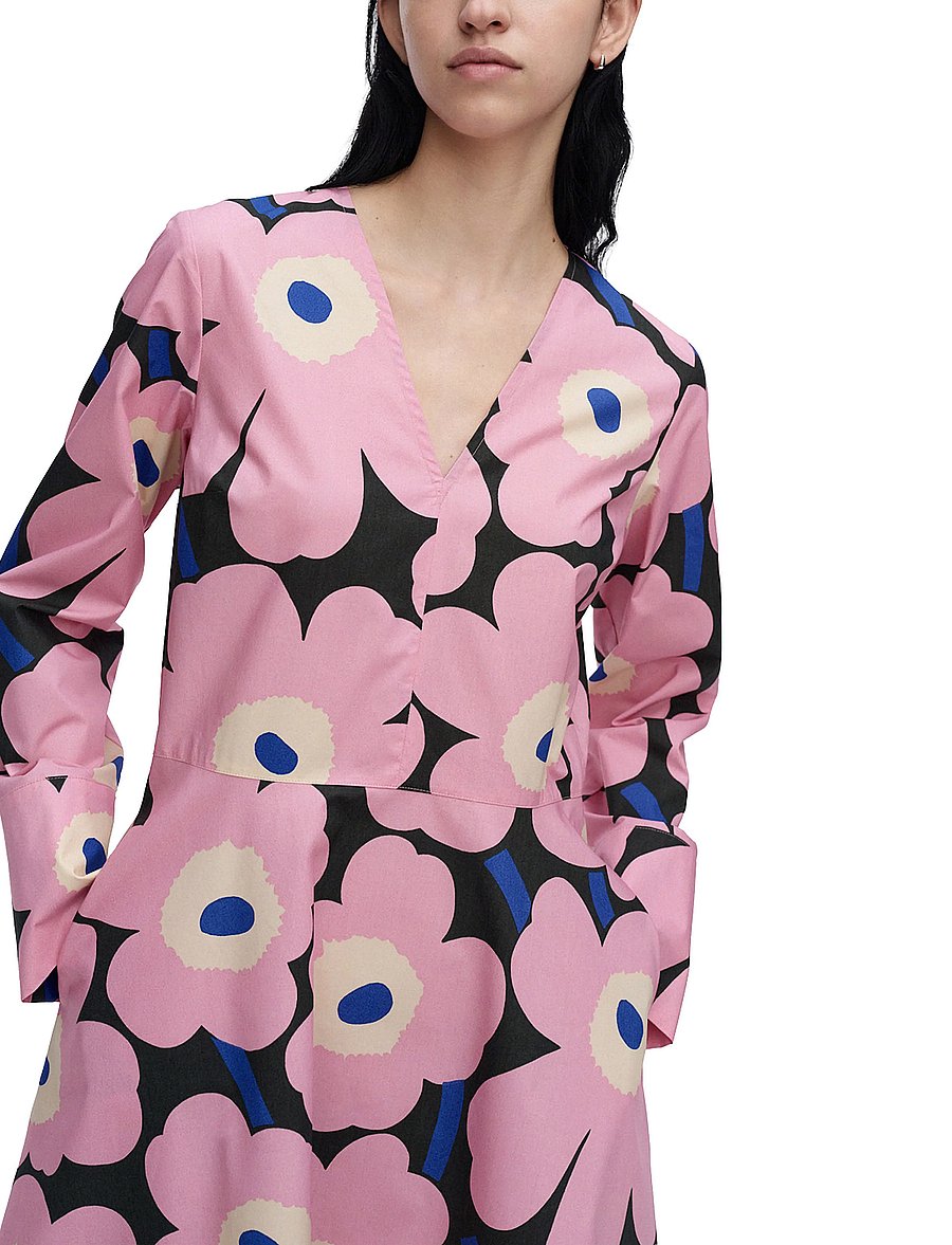 Marimekko - ROHINNA UNIKKO - suvekleidid - 365-pink, green, blue - 3