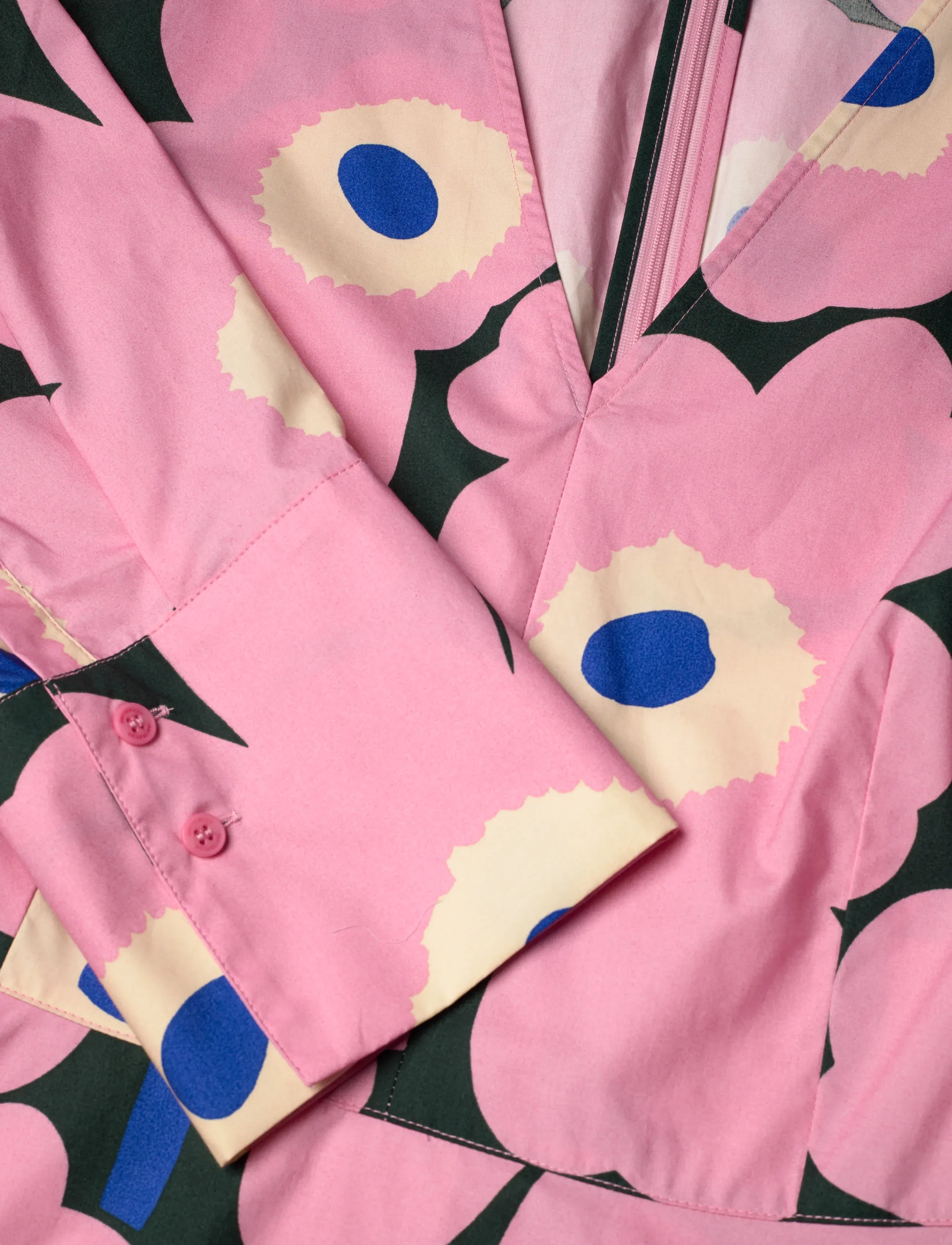 Marimekko - ROHINNA UNIKKO - 365-pink, green, blue - 5
