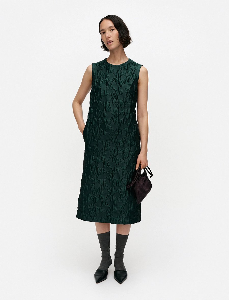 Marimekko - HARHA LOSSI - midi kjoler - dark green - 0
