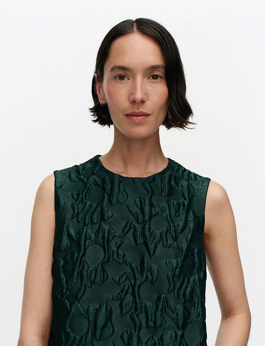 Marimekko - HARHA LOSSI - midi kjoler - dark green - 3