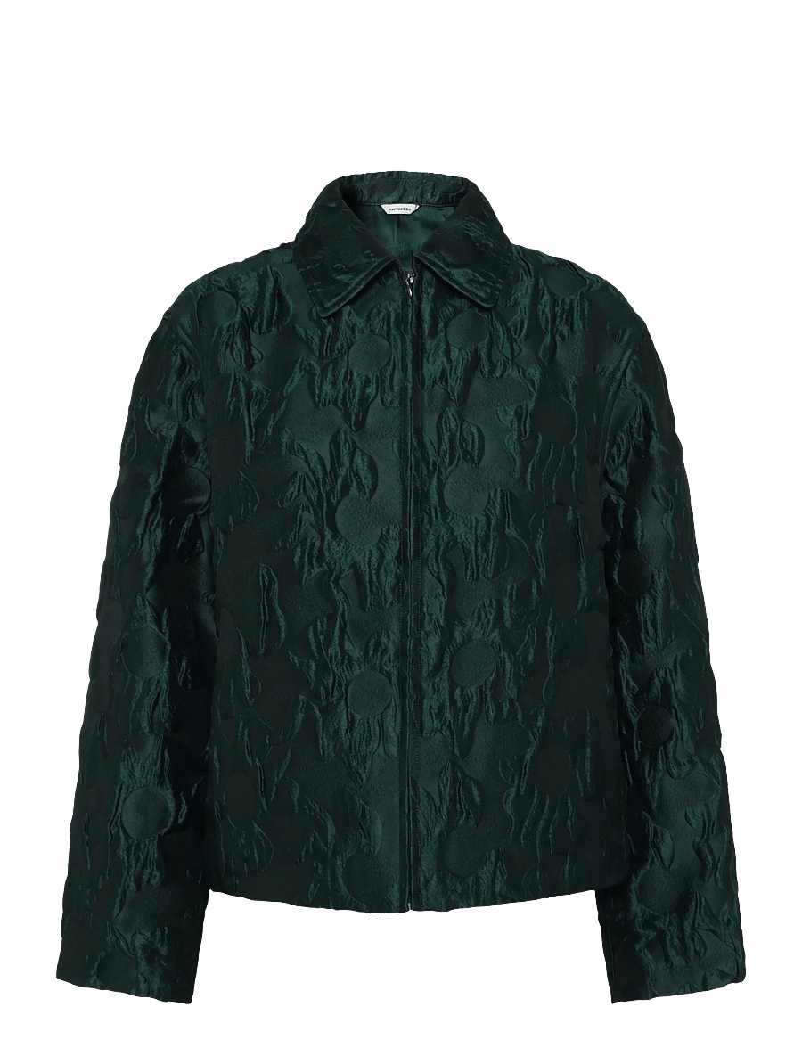 Marimekko - KIINTYMYS LOSSI - steppjacken - dark green - 1
