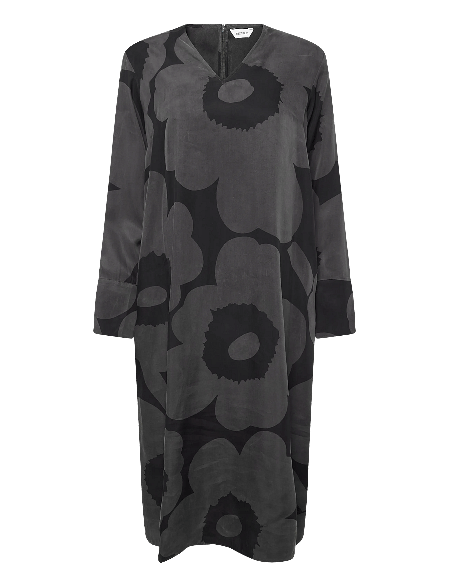 Marimekko - NAURU UNIKKO - dark grey, black - 1