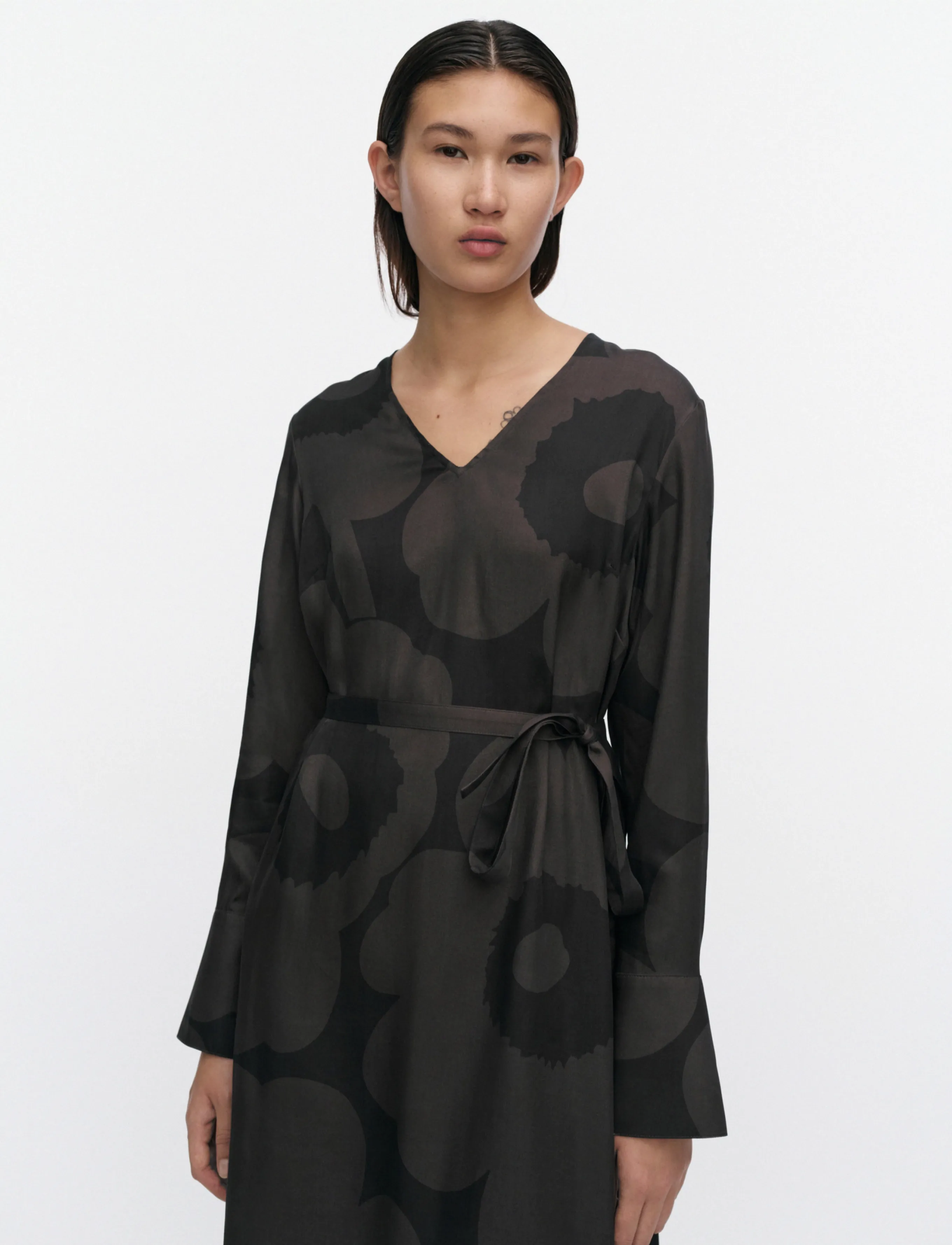 Marimekko - NAURU UNIKKO - dark grey, black - 3