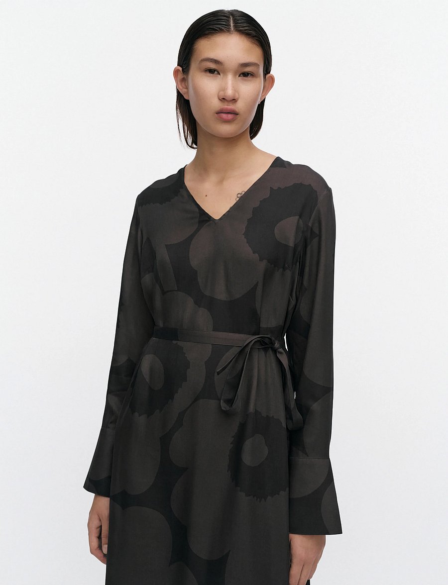 Marimekko - NAURU UNIKKO - dark grey, black - 3