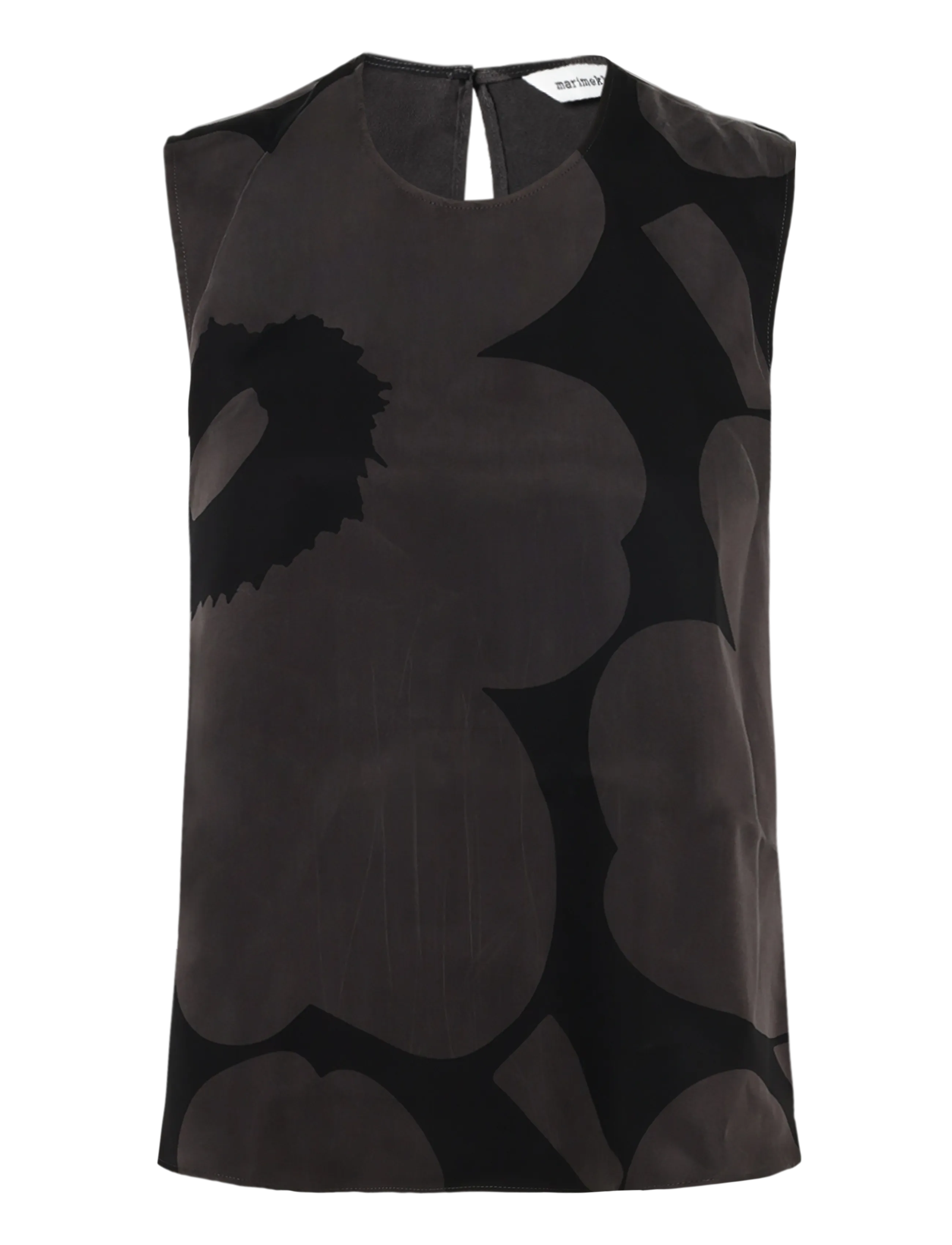 Marimekko - SOMMITELMA UNIKKO - Ärmellose blusen - dark grey, black - 1