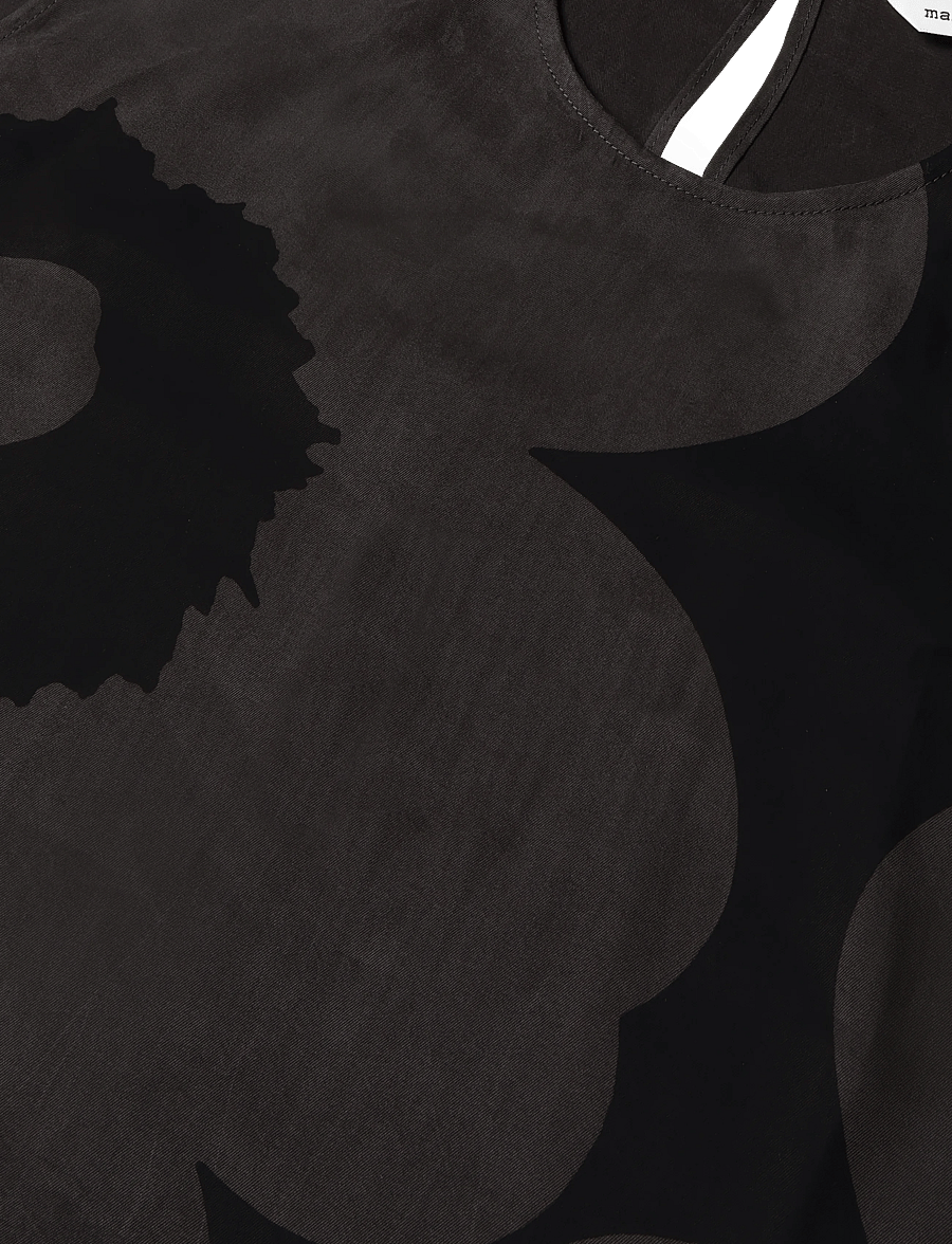 Marimekko - SOMMITELMA UNIKKO - Ärmellose blusen - dark grey, black - 5