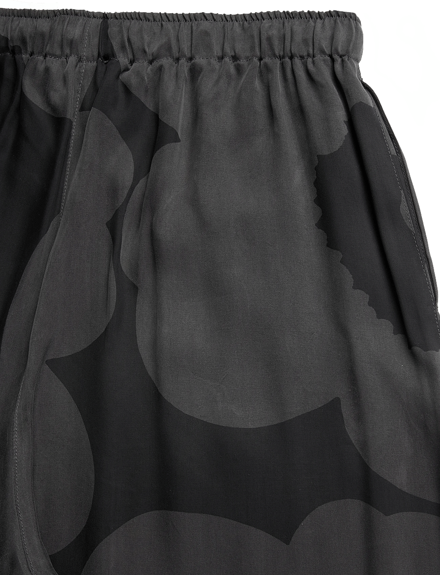 Marimekko - KAAKKOIS UNIKKO - hosen mit weitem bein - dark grey, black - 5