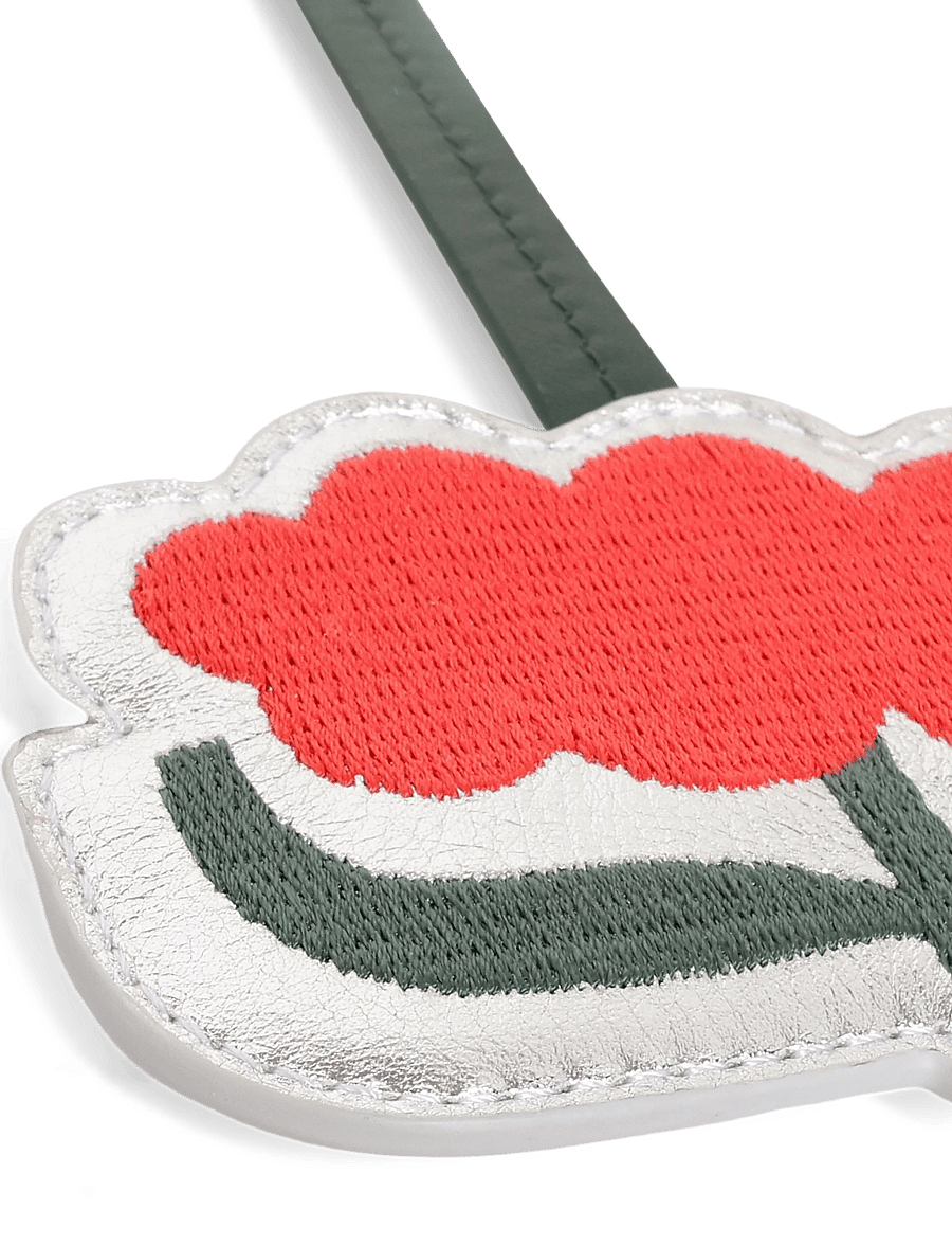 Marimekko - CHARM RANTAKUKKA - moetrendid - silver, red, dark green - 3