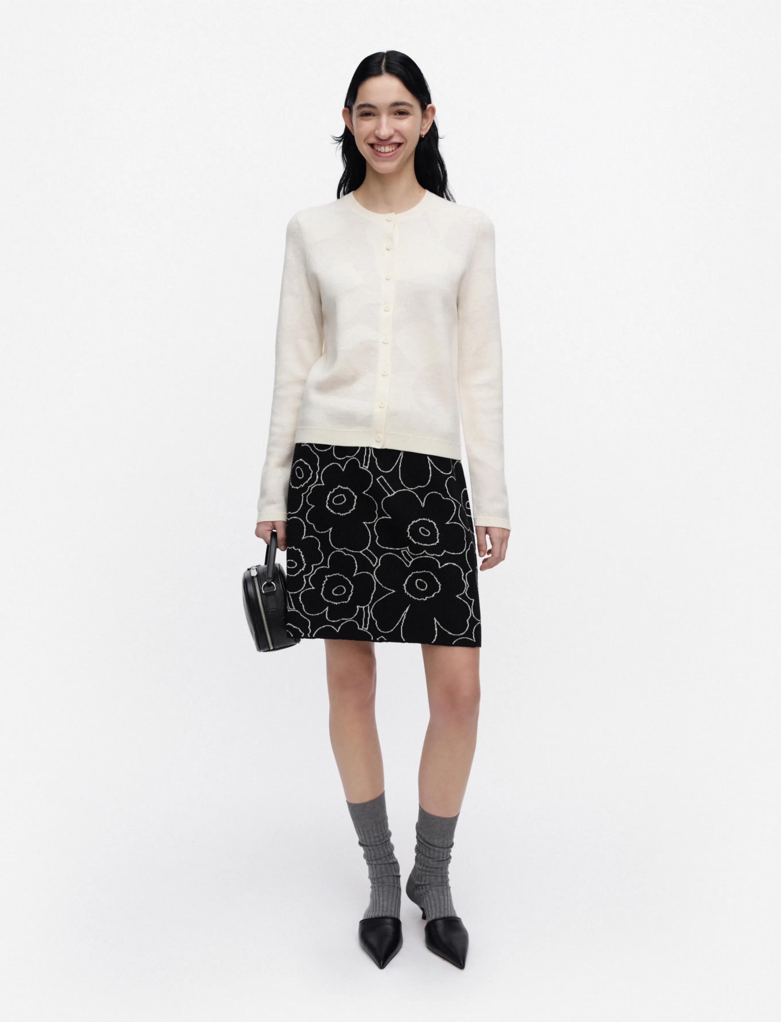 Marimekko - RWS MUTKA LOSSI - strickjacken - white, off white - 0