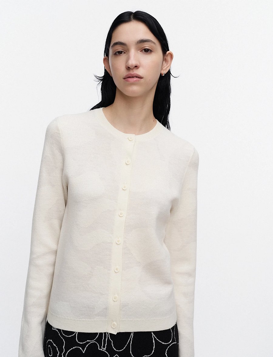 Marimekko - RWS MUTKA LOSSI - strickjacken - white, off white - 3