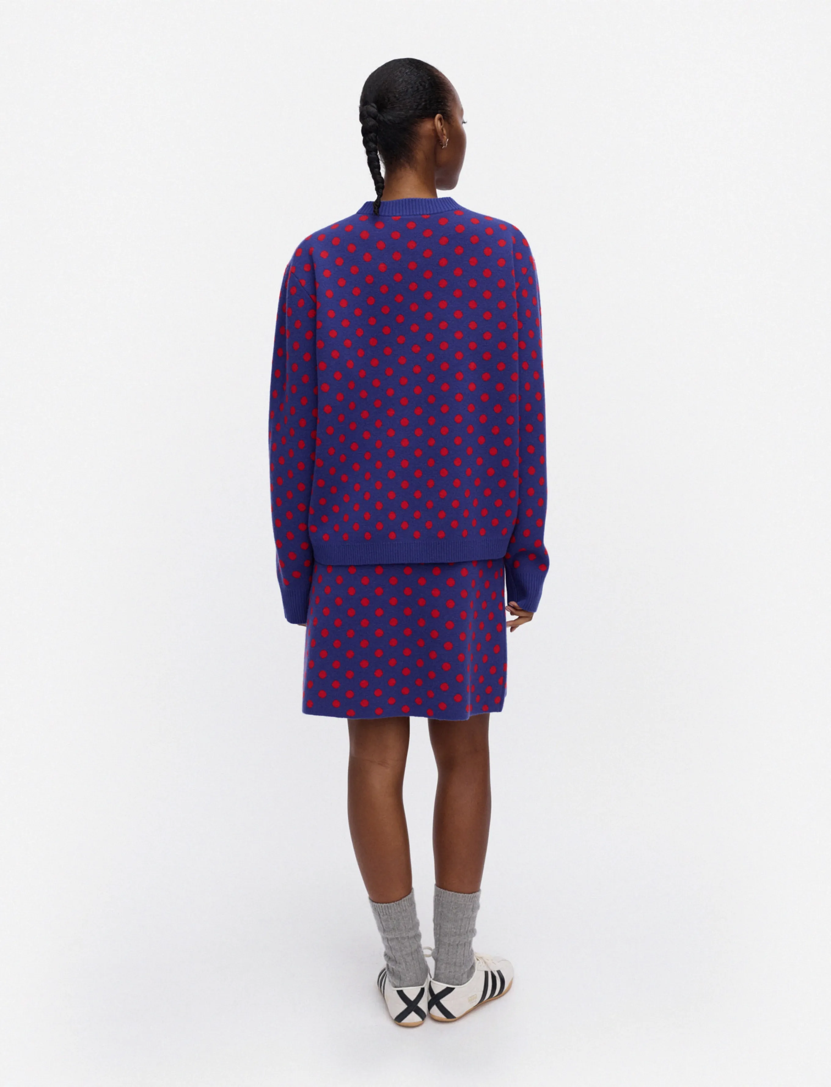 Marimekko - RWS KOILLIS PALLO - strickröcke - blue, red - 4