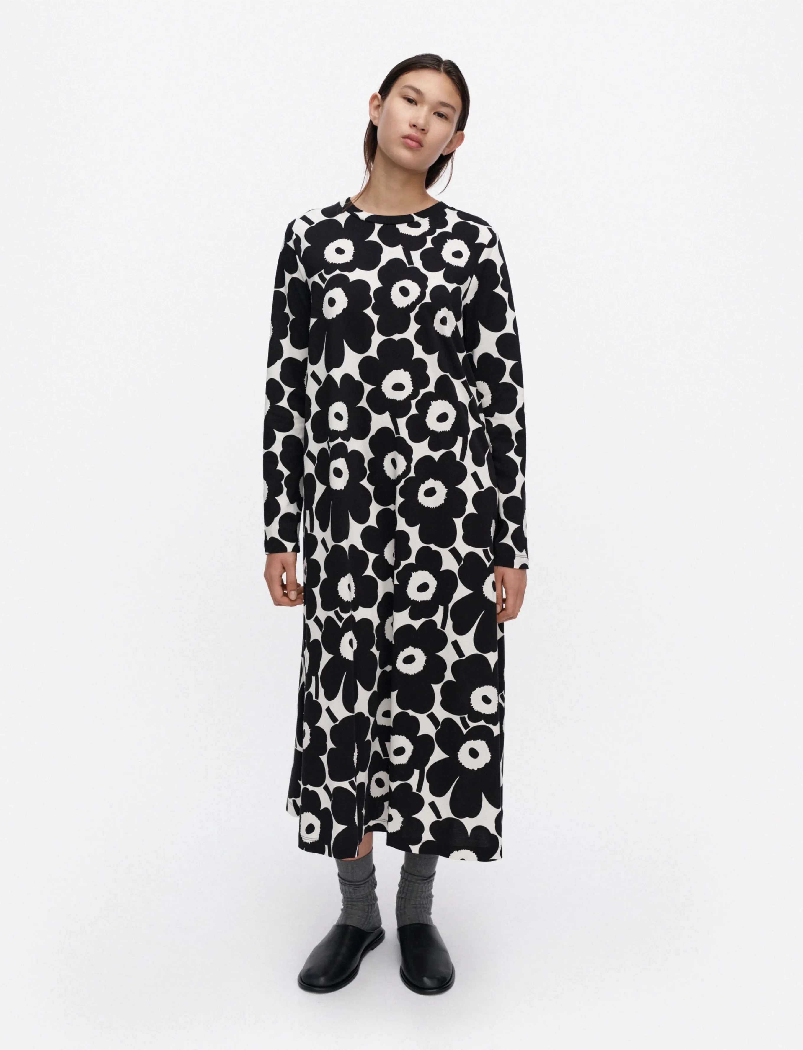 Marimekko HUJANHAJAN UNIKKO - Streetwear - BLACK, OFF WHITE / black