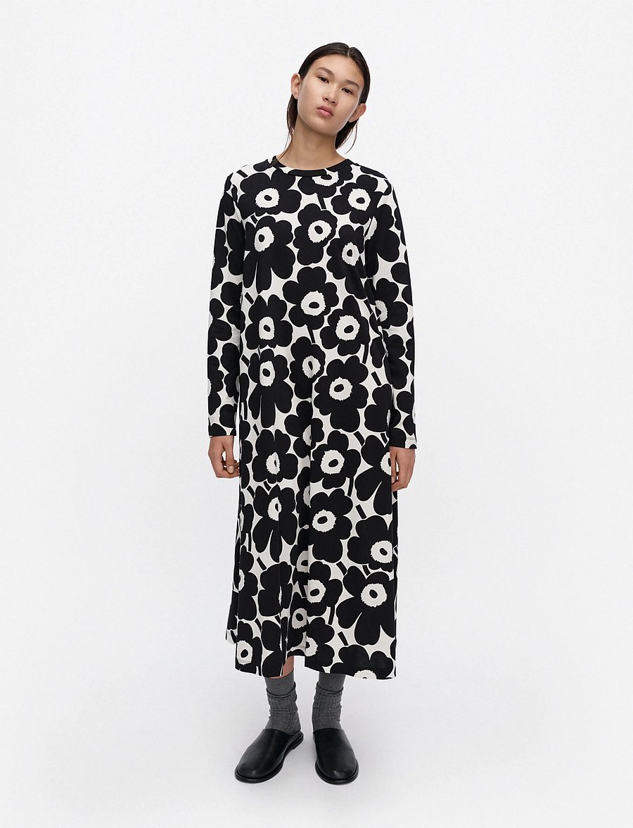 Marimekko - HUJANHAJAN UNIKKO - black, off white - 0