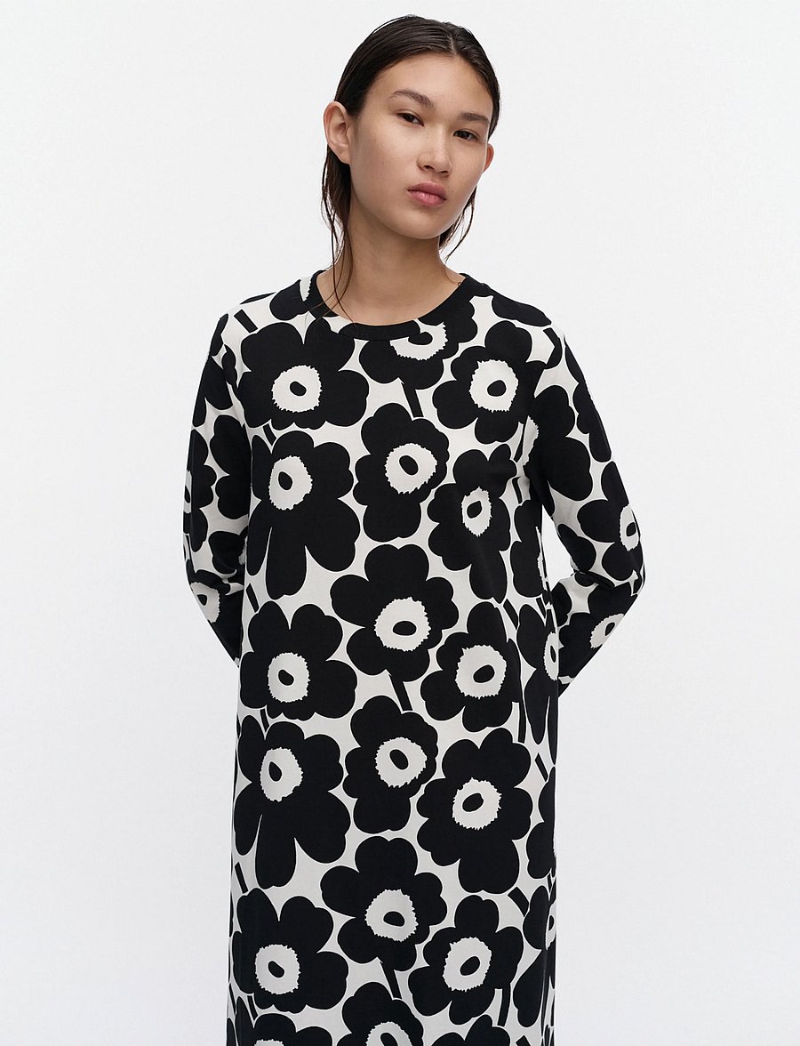 Marimekko - HUJANHAJAN UNIKKO - black, off white - 3