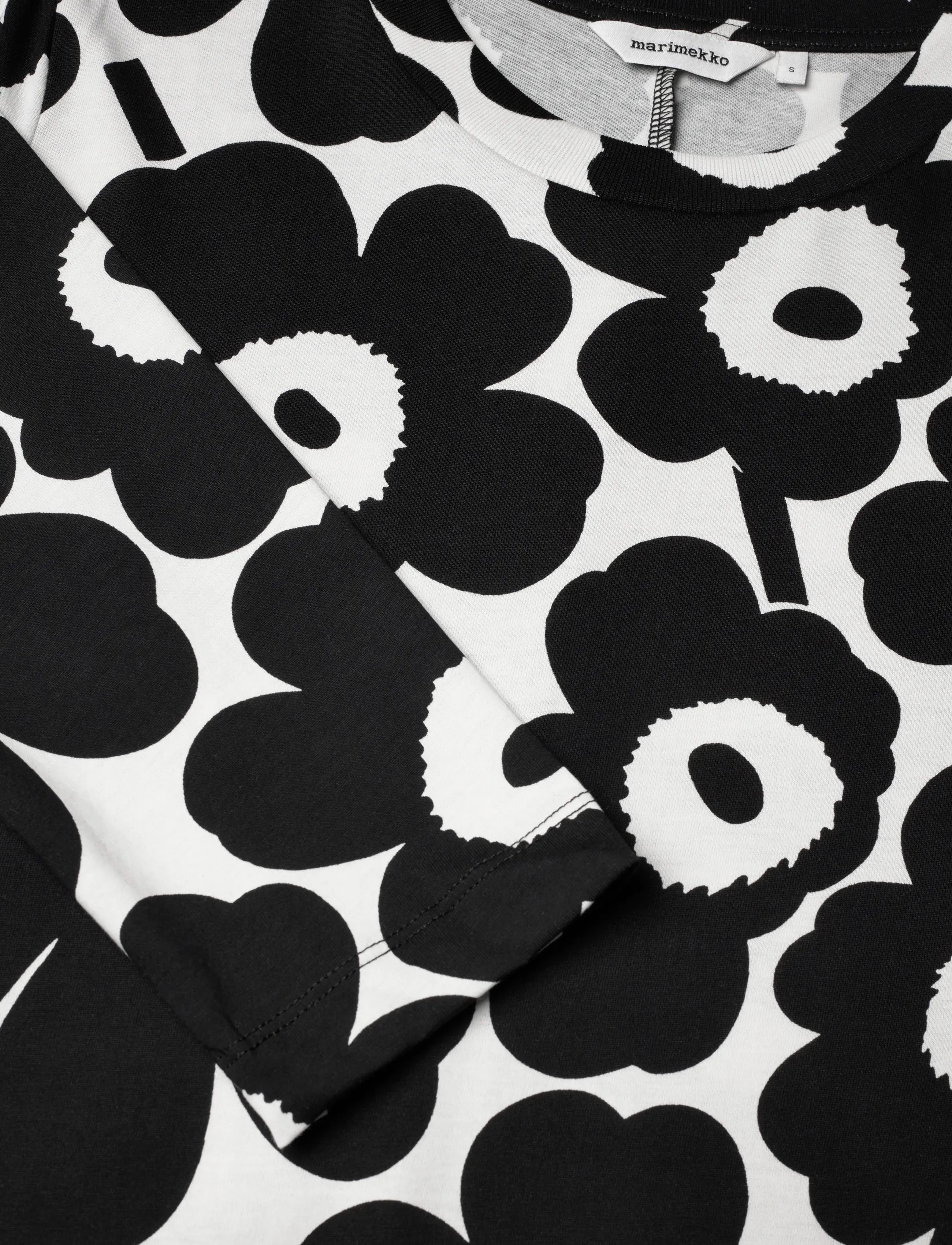 Marimekko - HUJANHAJAN UNIKKO - black, off white - 5