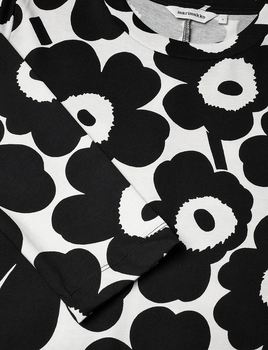 Marimekko - HUJANHAJAN UNIKKO - black, off white - 5