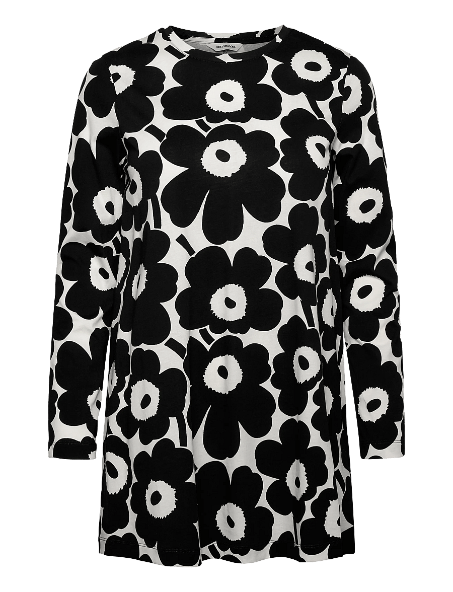 Marimekko - KEVÄT UNIKKO - korte kjoler - black, off white - 1