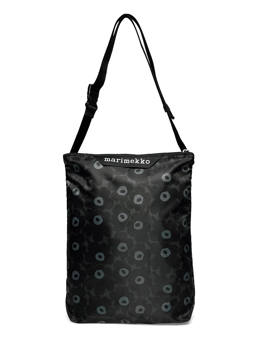 Marimekko - NEAT CROSSBODY UNIKKO M - crossbody bags - black, dark grey - 1