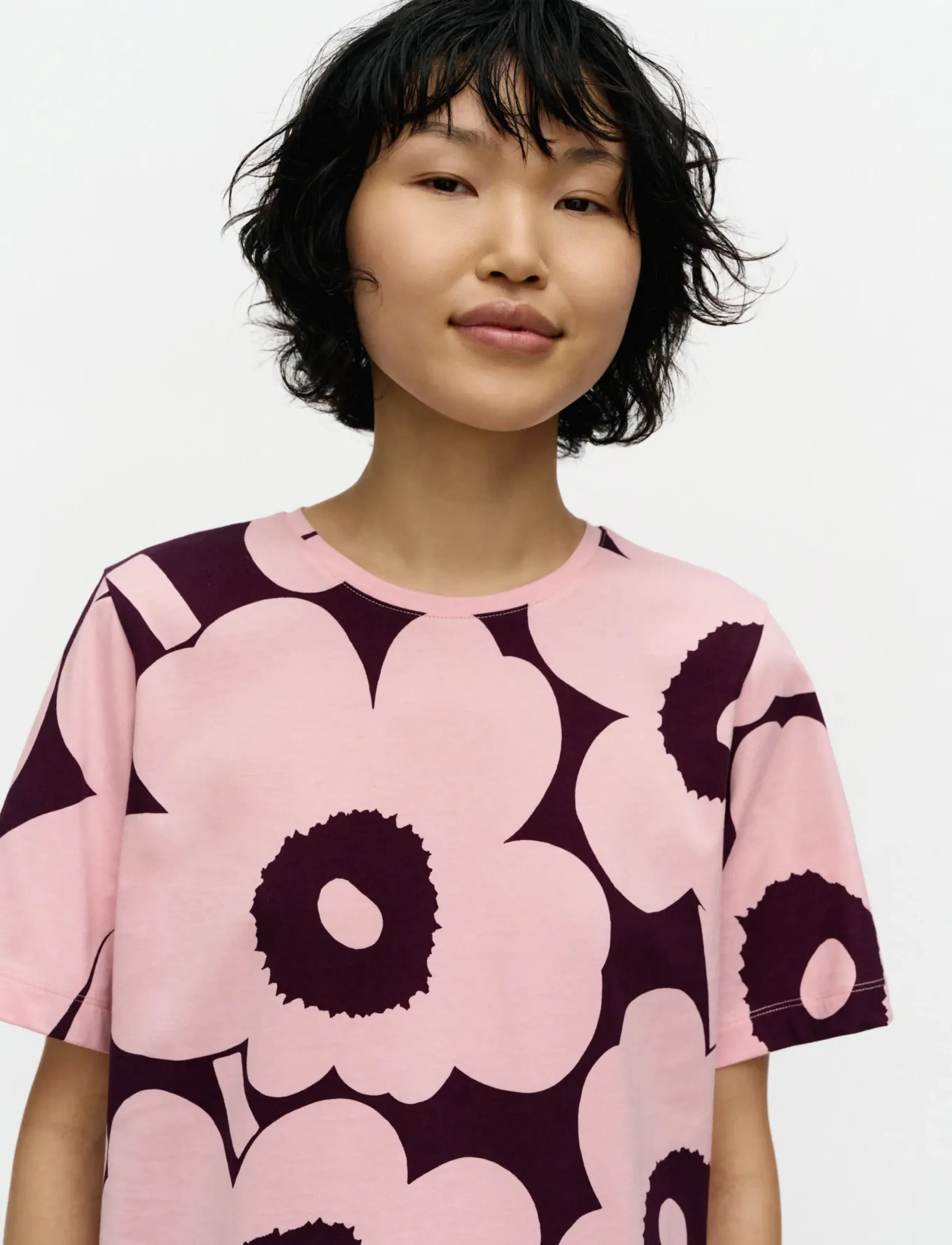 Marimekko - TUNNIT UNIKKO - light pink, dark purple - 3