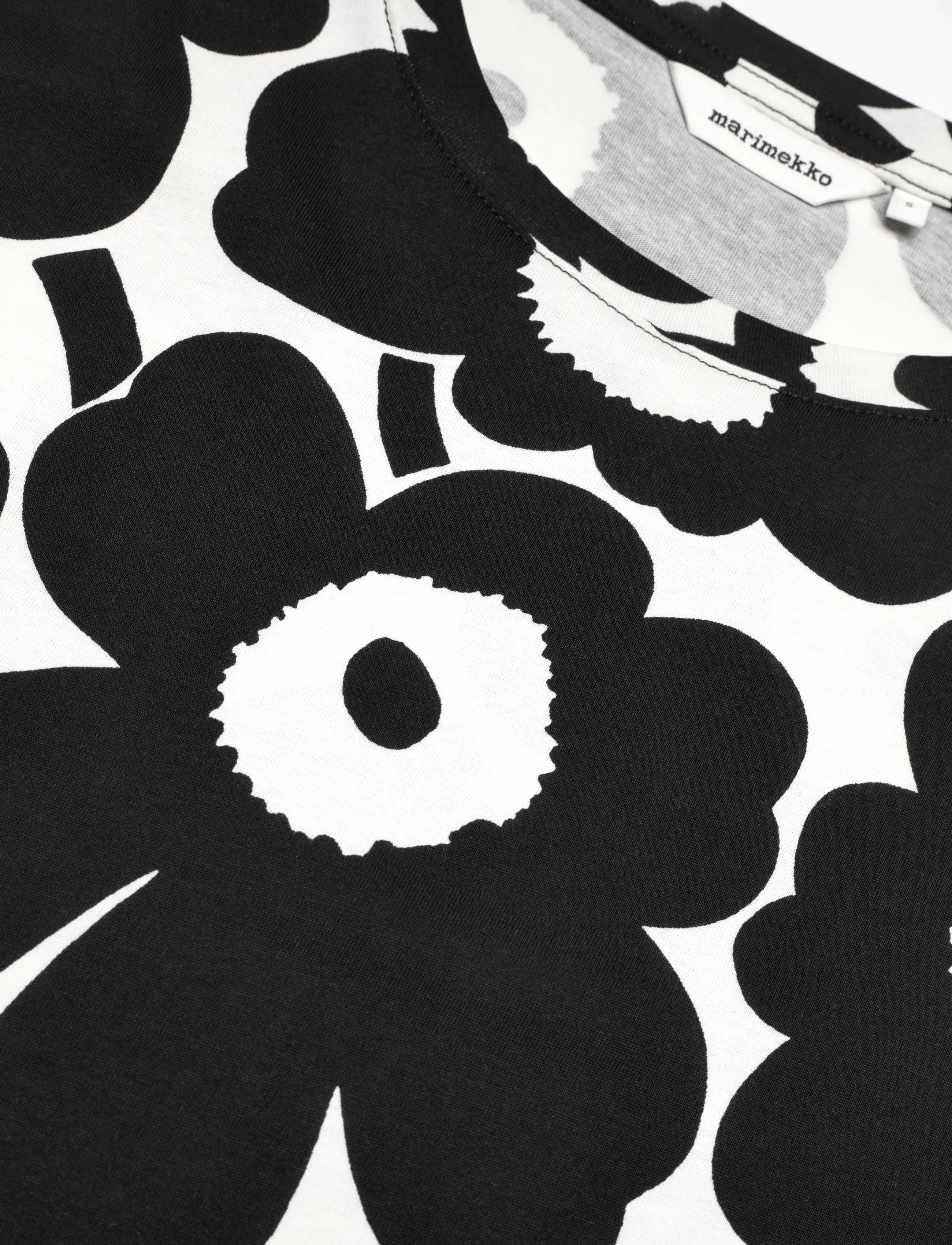 Marimekko - TUNNIT UNIKKO - t-shirts - black, off white - 4