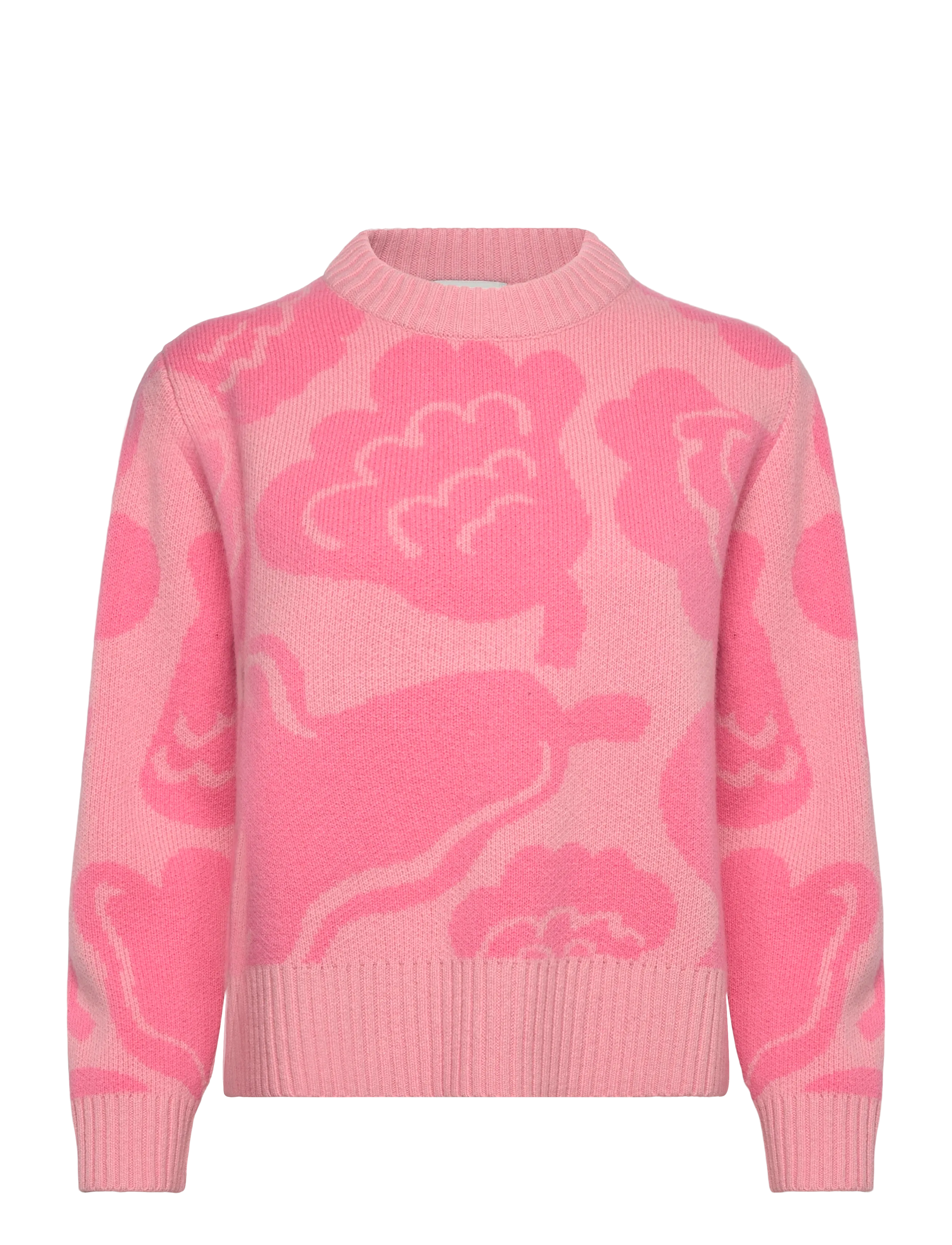 Marimekko RWS VIRTAUS KUKASTA KUKKAAN - Jumpers - LIGHT PINK, ROSE / pink/rose