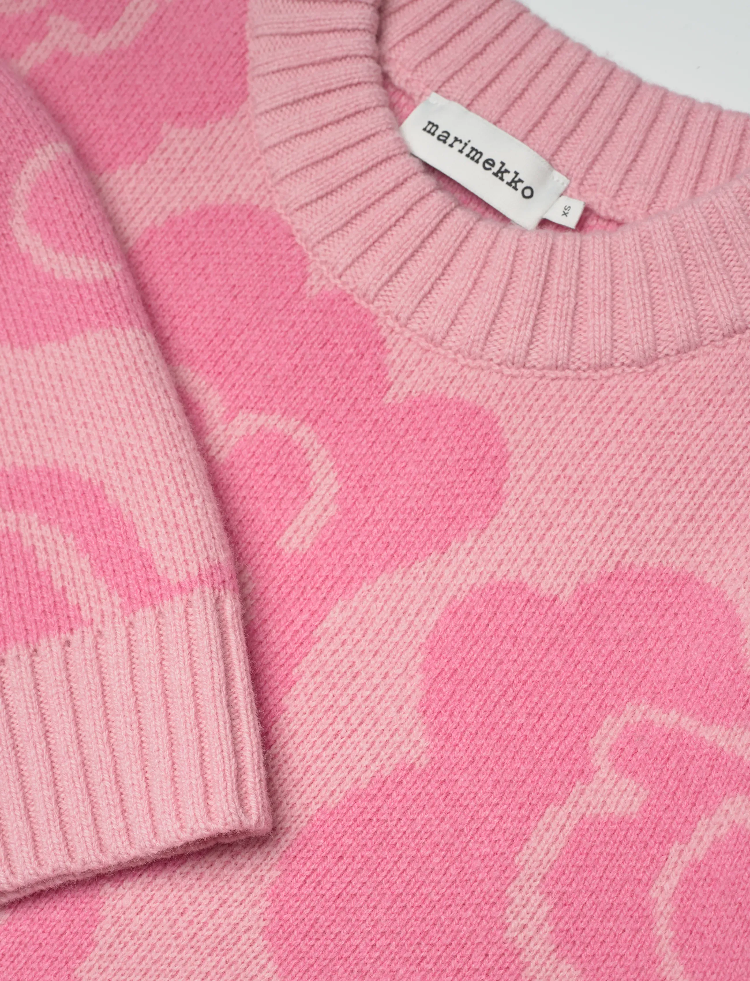 Marimekko - RWS VIRTAUS KUKASTA KUKKAAN - jumpers - light pink, rose - 4