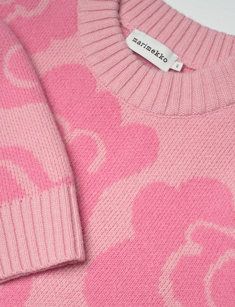 Marimekko - RWS VIRTAUS KUKASTA KUKKAAN - jumpers - light pink, rose - 4