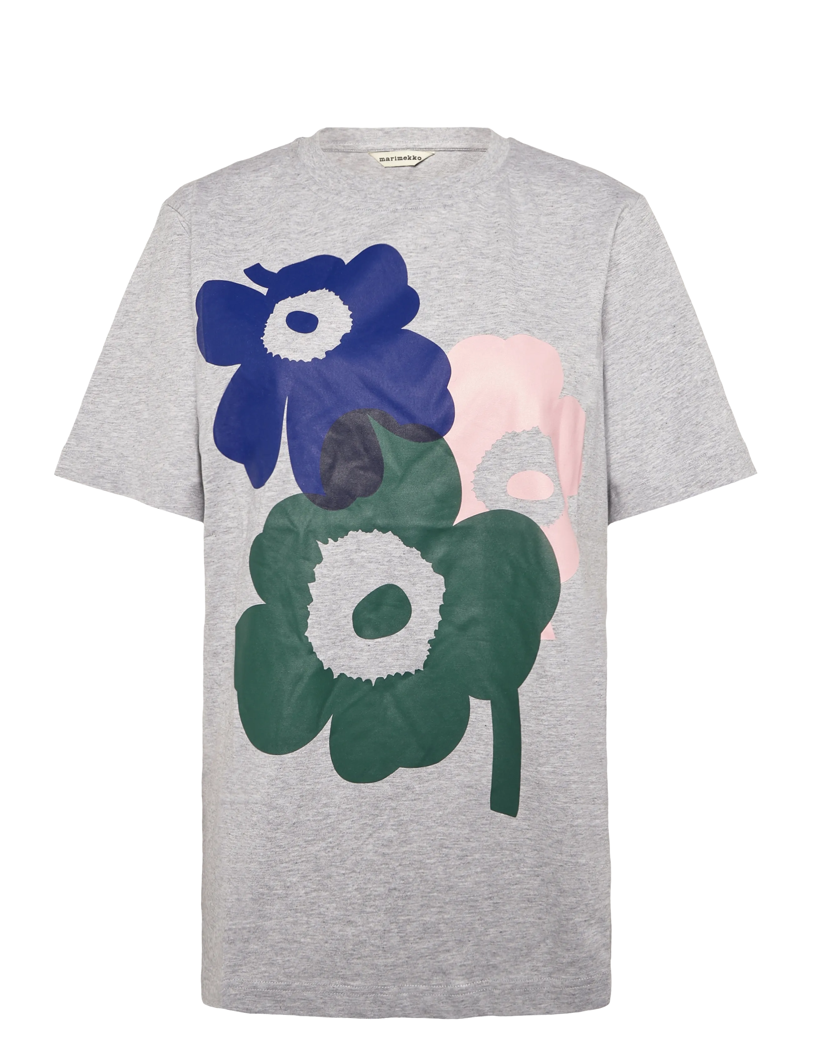 Marimekko EMBLA UNIKKO PLACEMENT - Streetstyle - GREY MEL., D. GREEN, L. PINK / grey