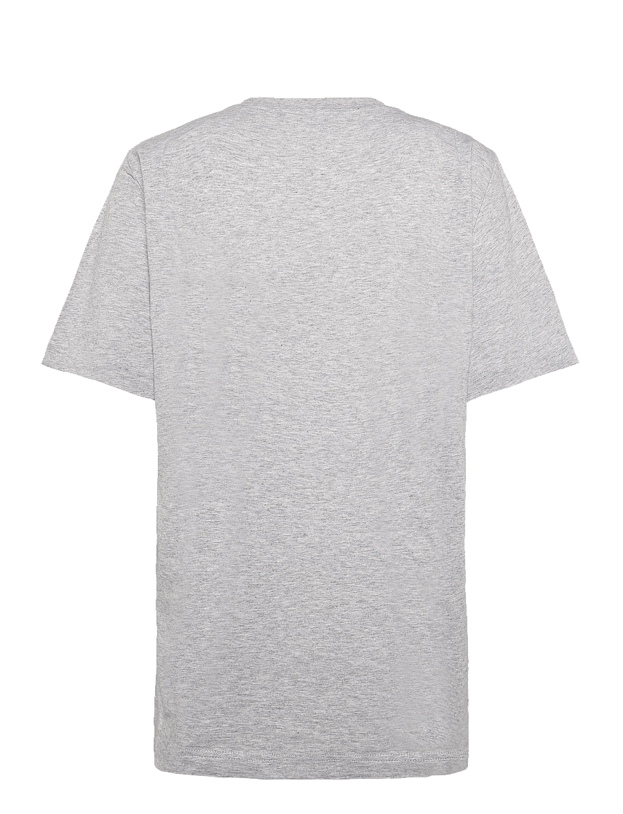 Marimekko - EMBLA UNIKKO PLACEMENT - t-shirts - grey mel., d. green, l. pink - 1