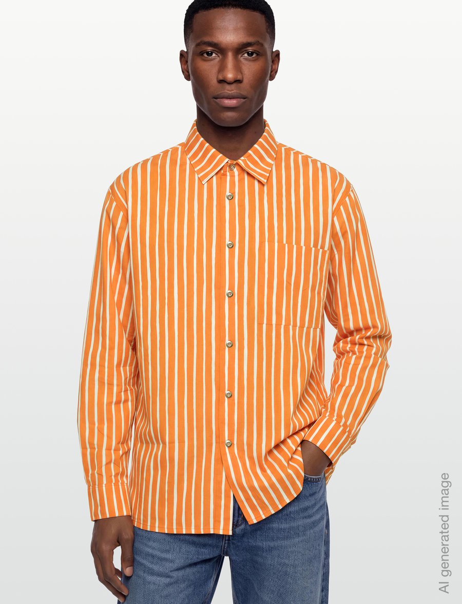 Marimekko - JOKAPOIKA 2017 - langärmlige hemden - off white, orange - 3