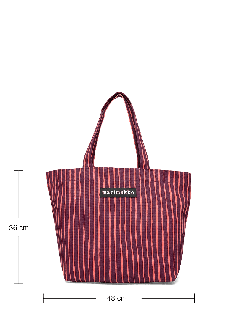 Marimekko - HAAVI PICCOLO - shoppers - burgundi, coral - 3