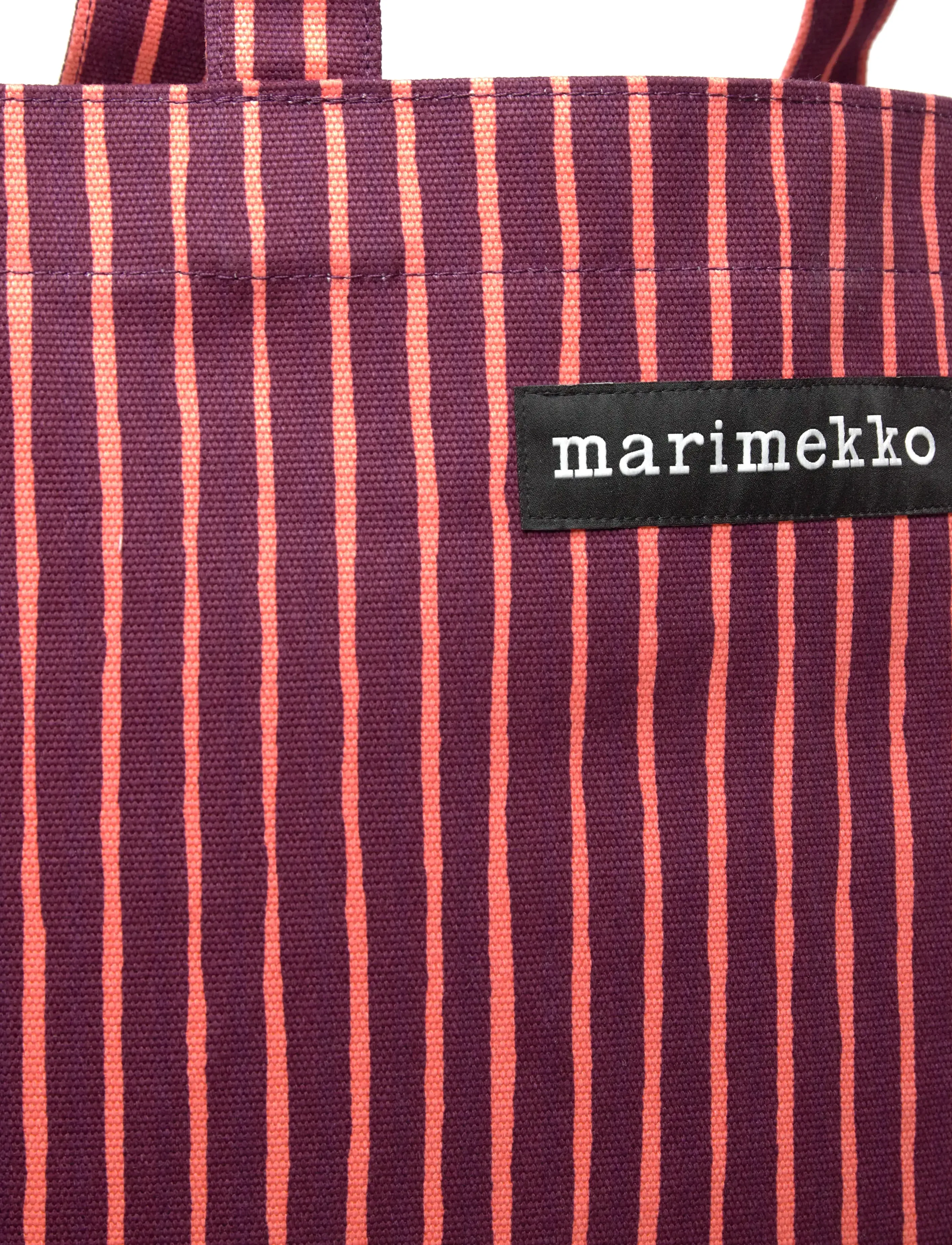 Marimekko - HAAVI PICCOLO - cabas - burgundi, coral - 4