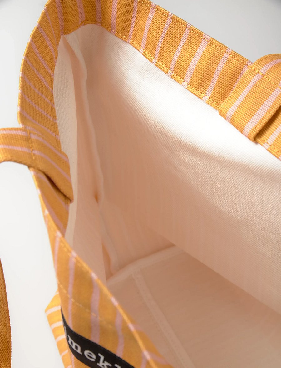 Marimekko - HAAVI PICCOLO - shoppers - yellow, light pink - 5