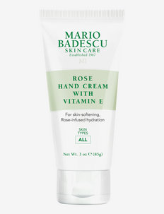 Mario Badescu Rose Hand Cream With Vitamin E 85g, Mario Badescu