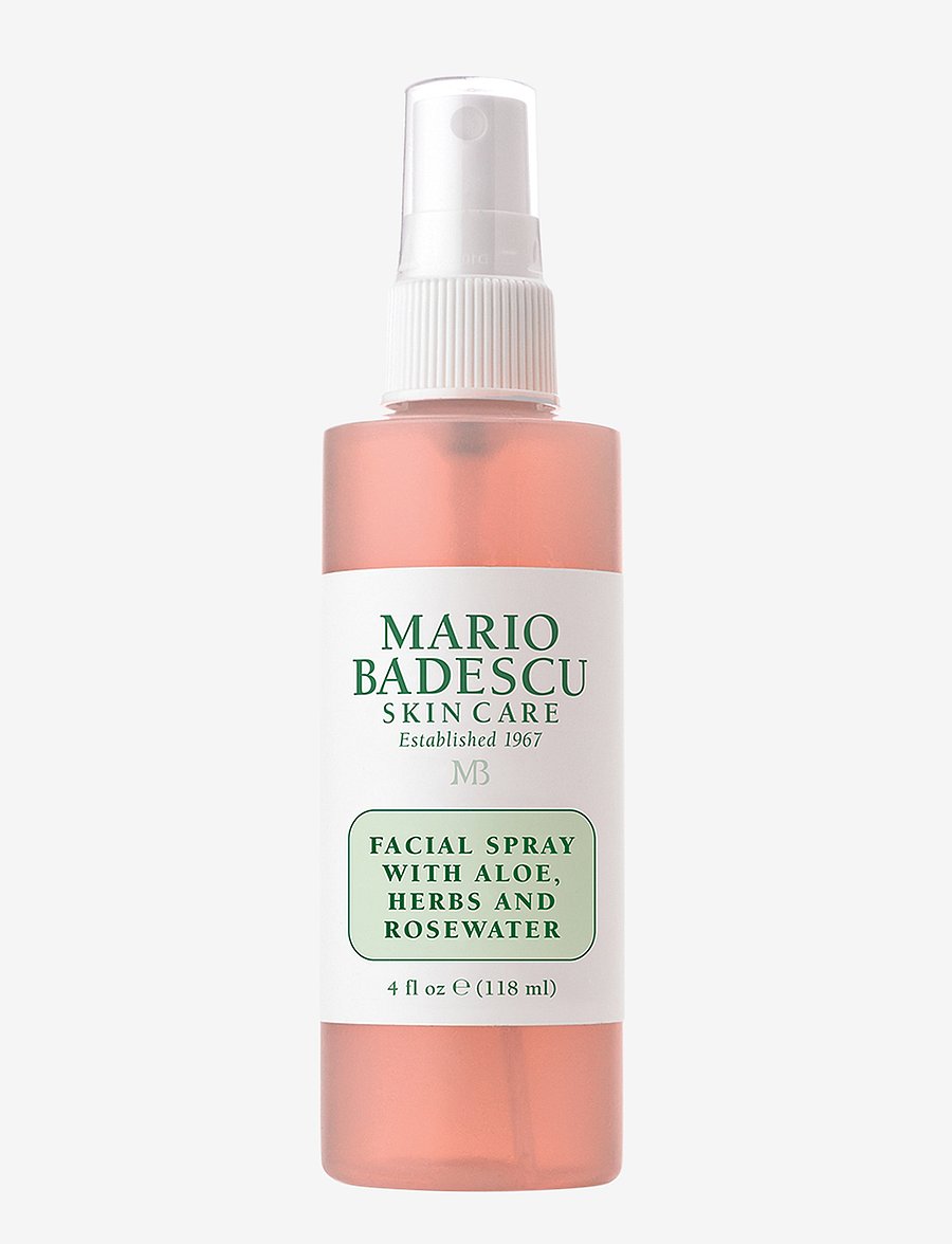 Mario Badescu - Mario Badescu Facial Spray W/ Aloe, Herbs & Rosewater 118ml - ansigtsmist - clear - 1
