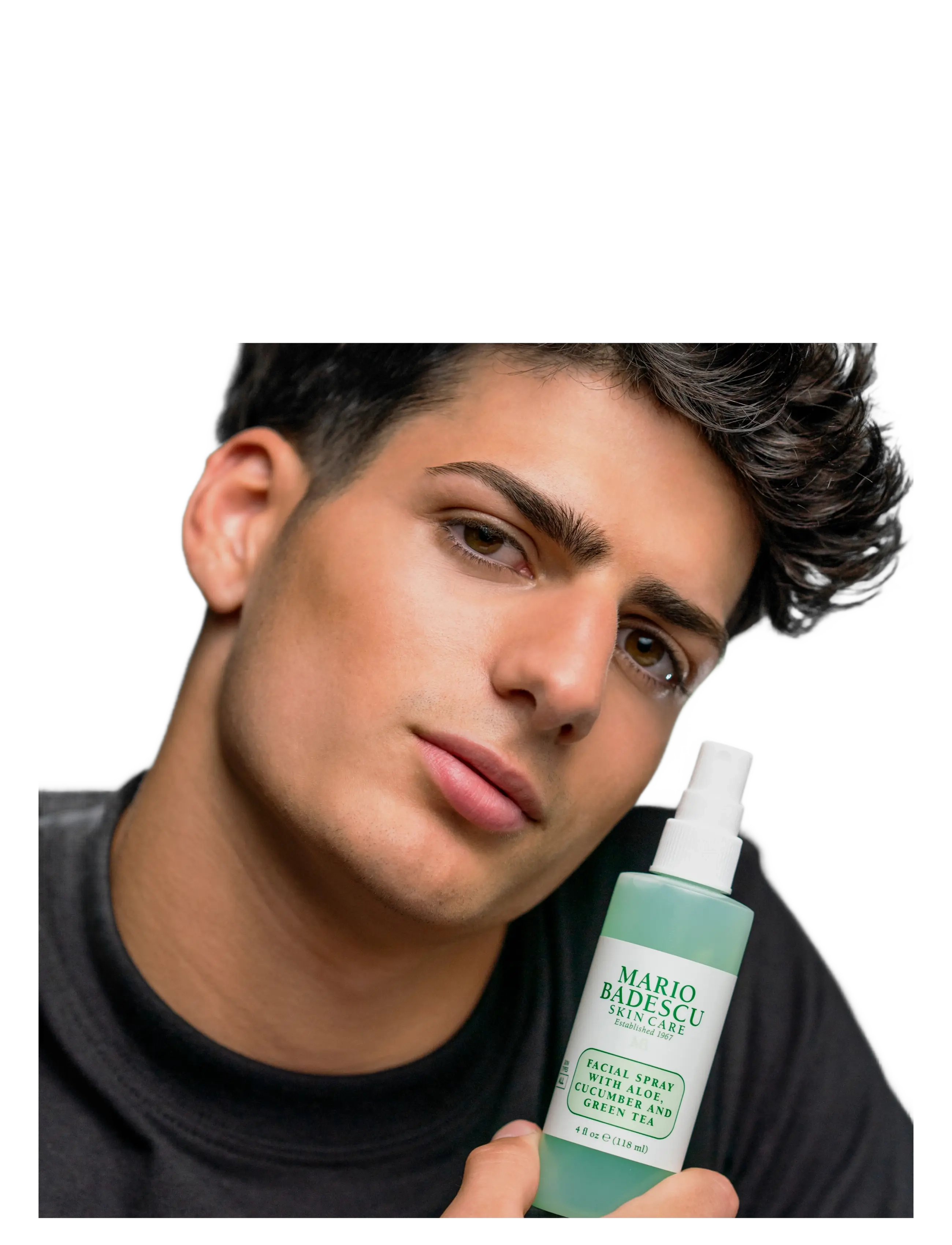 Mario Badescu - FACIAL SPRAY W/ ALOE, CUCUMBER & GREEN TEA - ansigtsmist - clear - 2